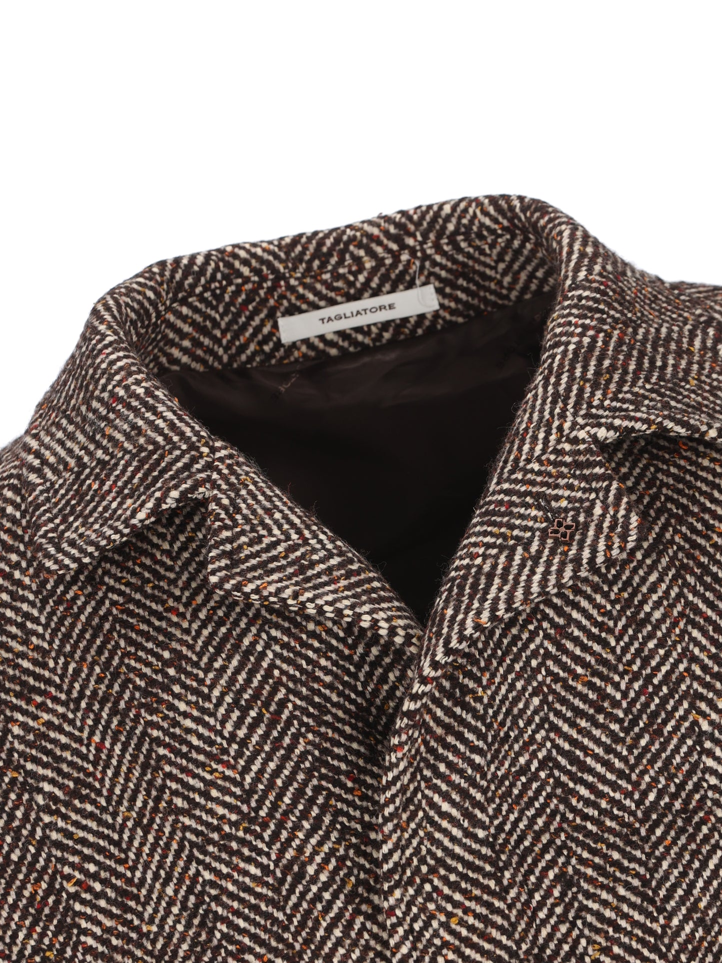 Cappotto Uomo in Lana a Spina di Pesce SALOMON/S ST 340364EM9031348 TAGLIATORE 