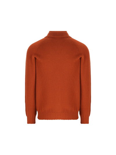 Maglia Polo in Cachemire 100% VOLTAIRE AIPWI26-05GINGER227 TAGLIATORE 