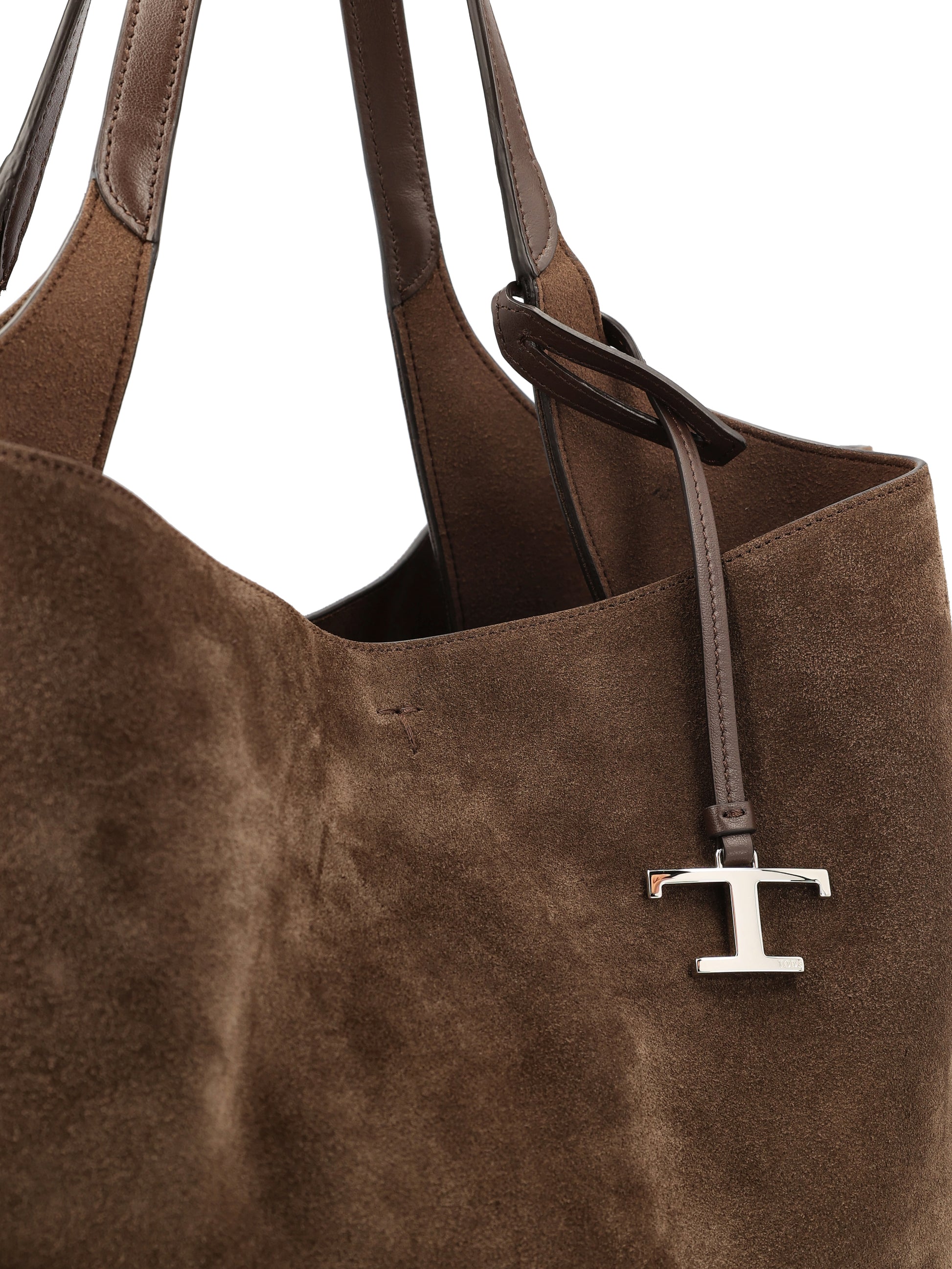 Borsa realizzata in pelle di vitello scamosciata. XBWAPAF9300P3A 0ZQ7 TOD'S 