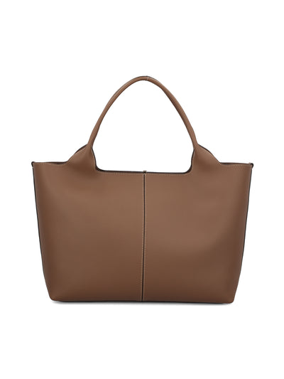 Borsa Shopping In Pelle Medio-Piccola XBWEBRA0250UBL S818 TOD'S 