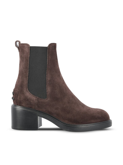 Stivaletto realizzato in pelle di vitello scamosciato. XXW73L0JK00RE0 S808 TOD'S 