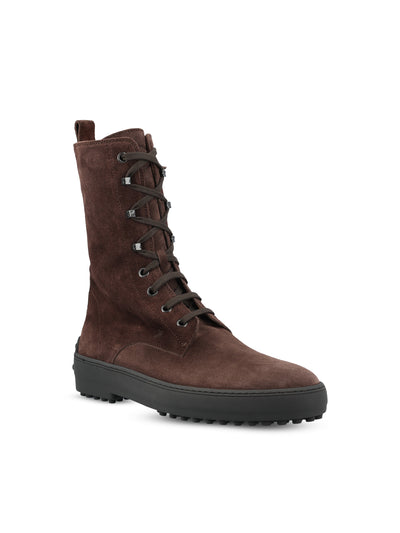 Stivale realizzato in pelle di vitello scamosciata. XXW84L0JU70RE0 S808 TOD'S 