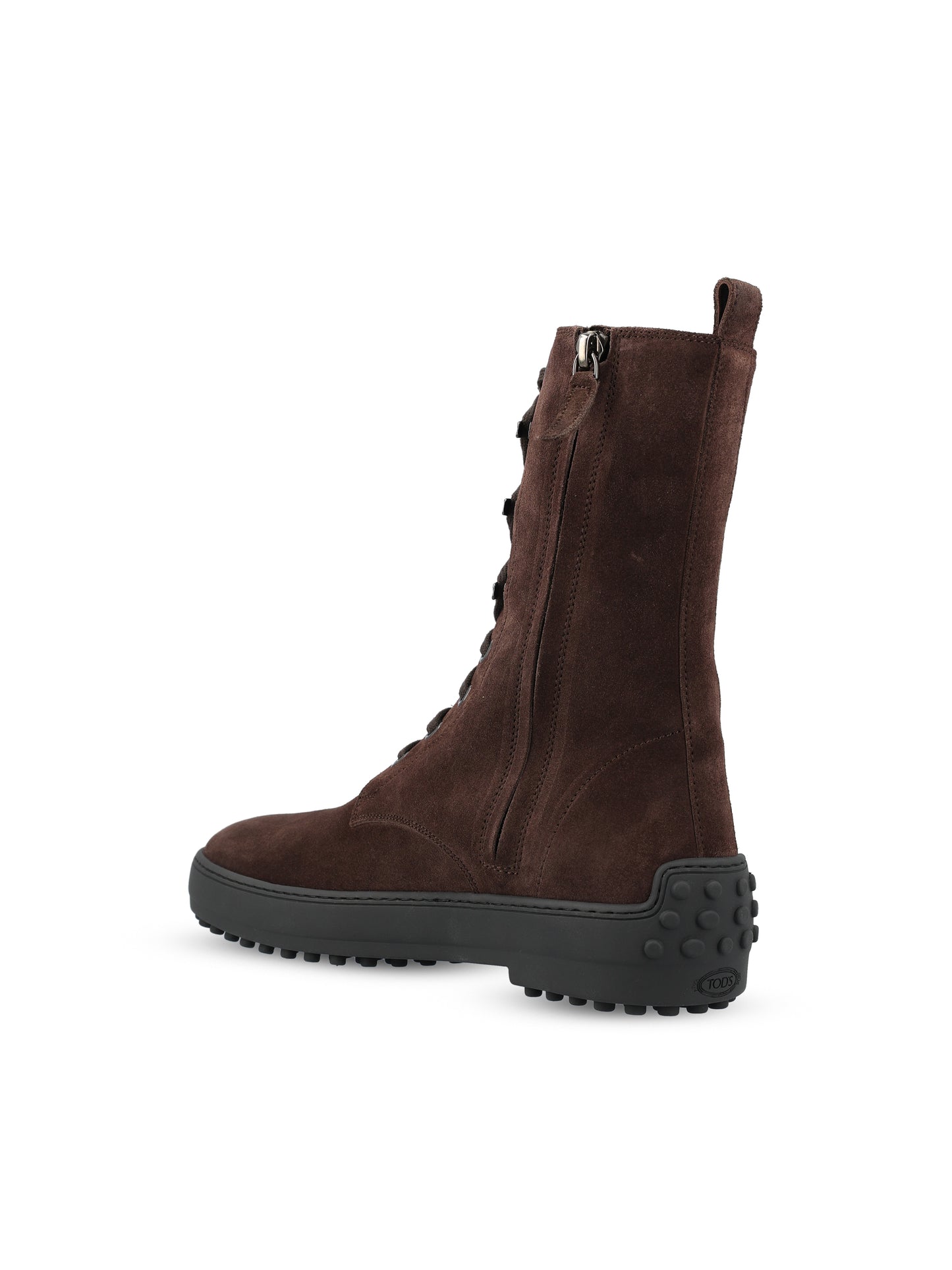 Stivale realizzato in pelle di vitello scamosciata. XXW84L0JU70RE0 S808 TOD'S 