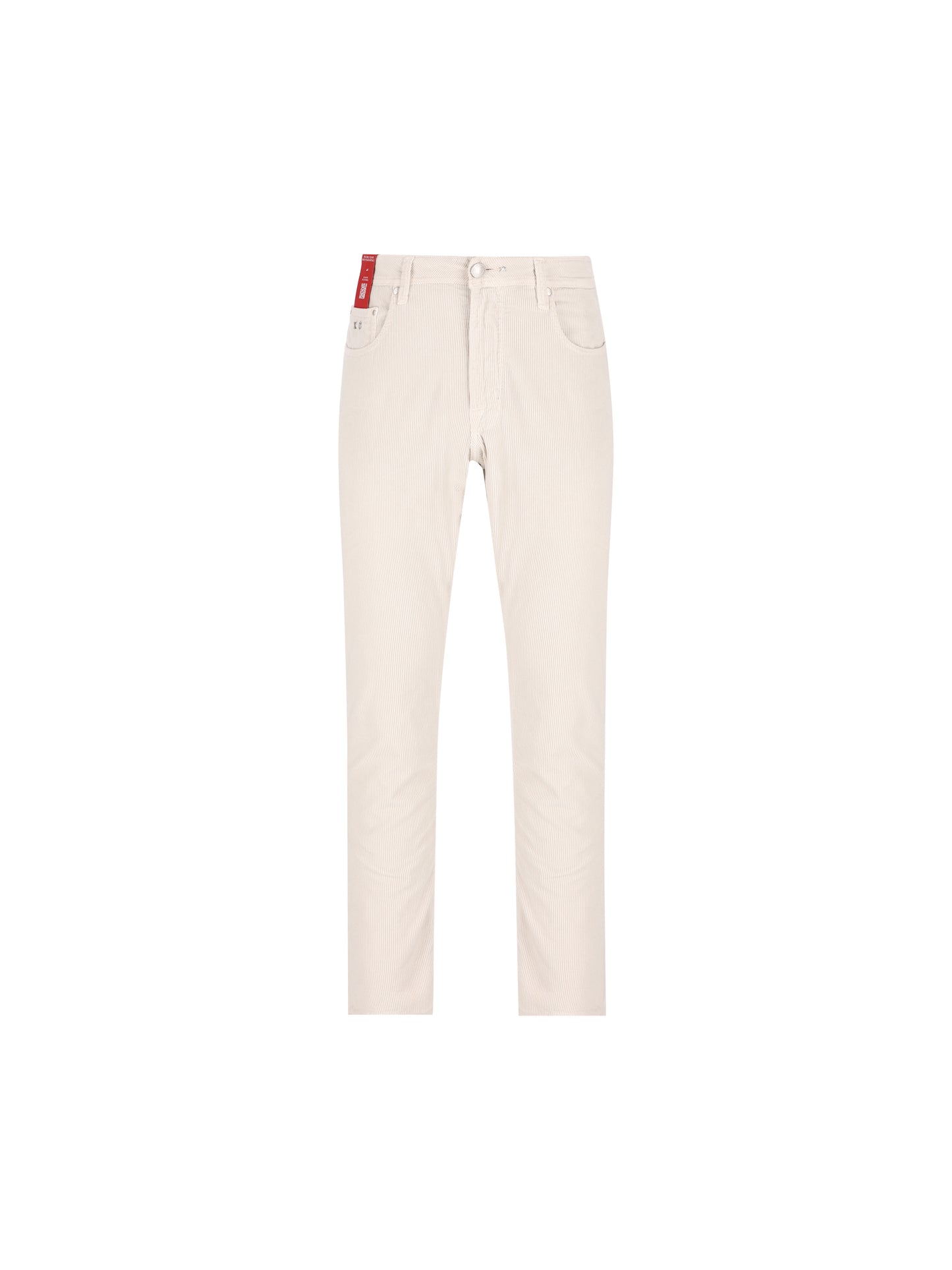 Pantaloni Michelangelo Tramarossa in velluto bianco MICHELANGELO V0050003 TRAMAROSSA 