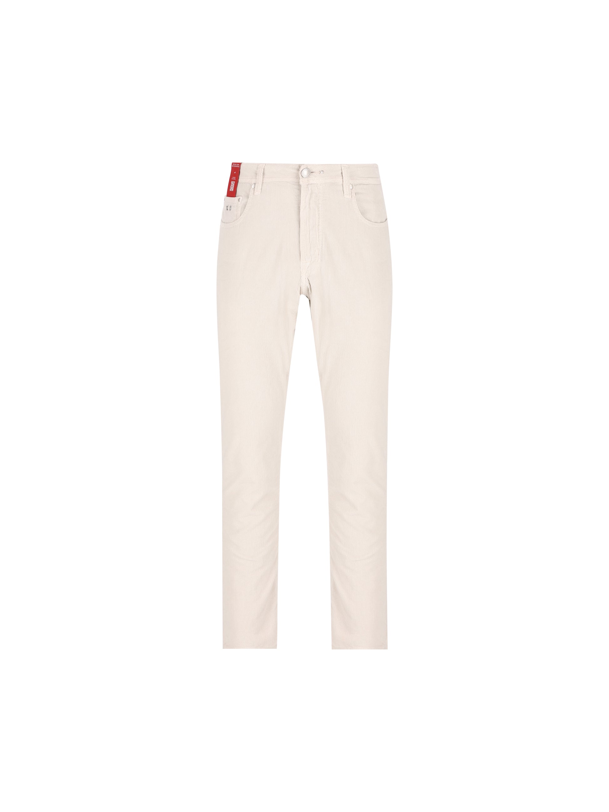 Pantaloni Michelangelo Tramarossa in velluto bianco MICHELANGELO V0050003 TRAMAROSSA 