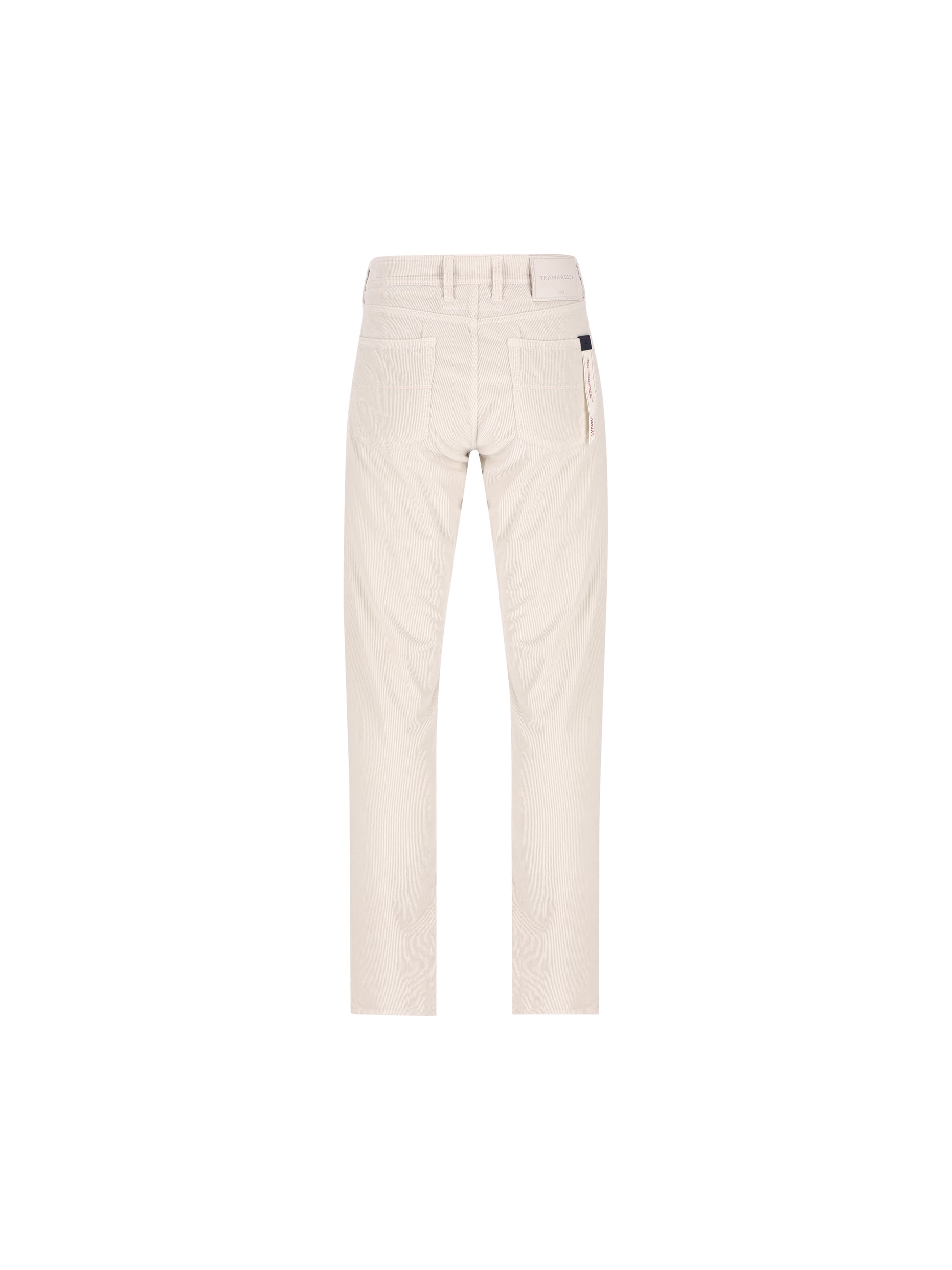 Pantaloni Michelangelo Tramarossa in velluto bianco MICHELANGELO V0050003 TRAMAROSSA 