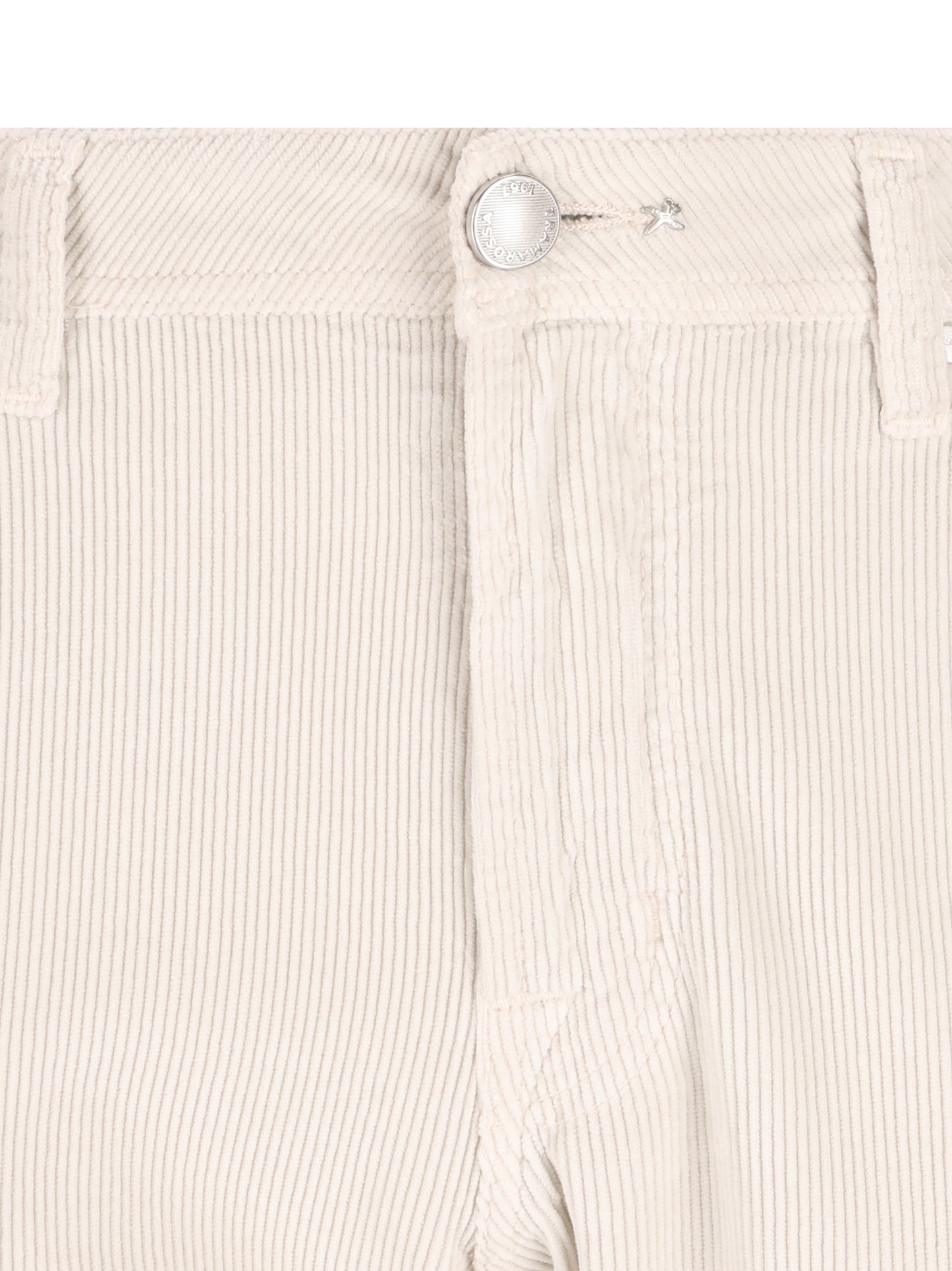 Pantaloni Michelangelo Tramarossa in velluto bianco MICHELANGELO V0050003 TRAMAROSSA 