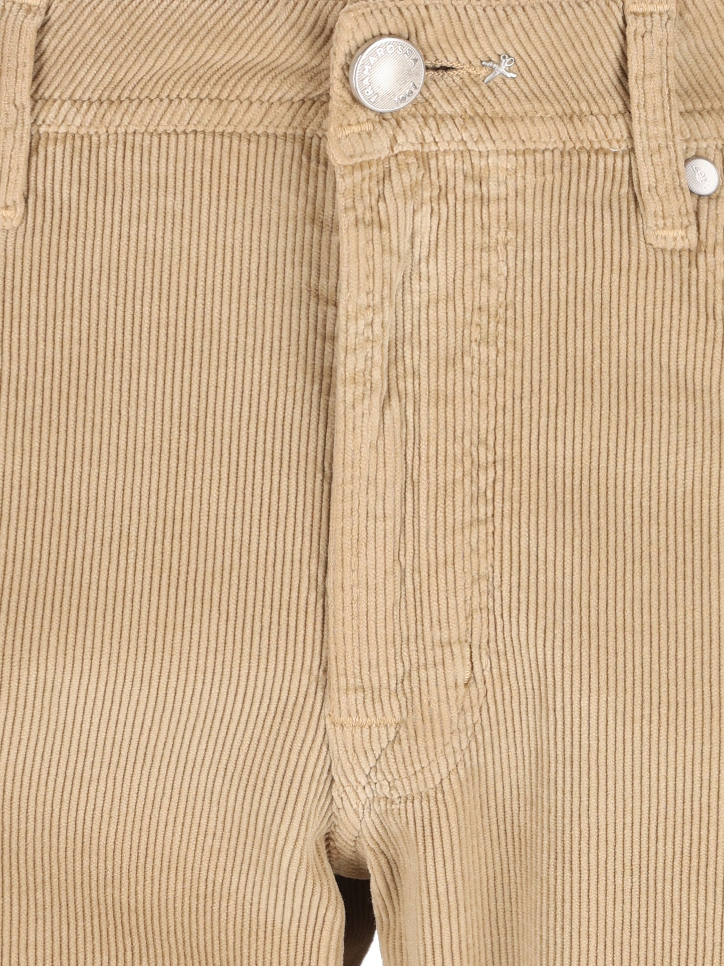 Pantaloni Michelangelo Tramarossa in velluto beige MICHELANGELO V0050270 TRAMAROSSA 