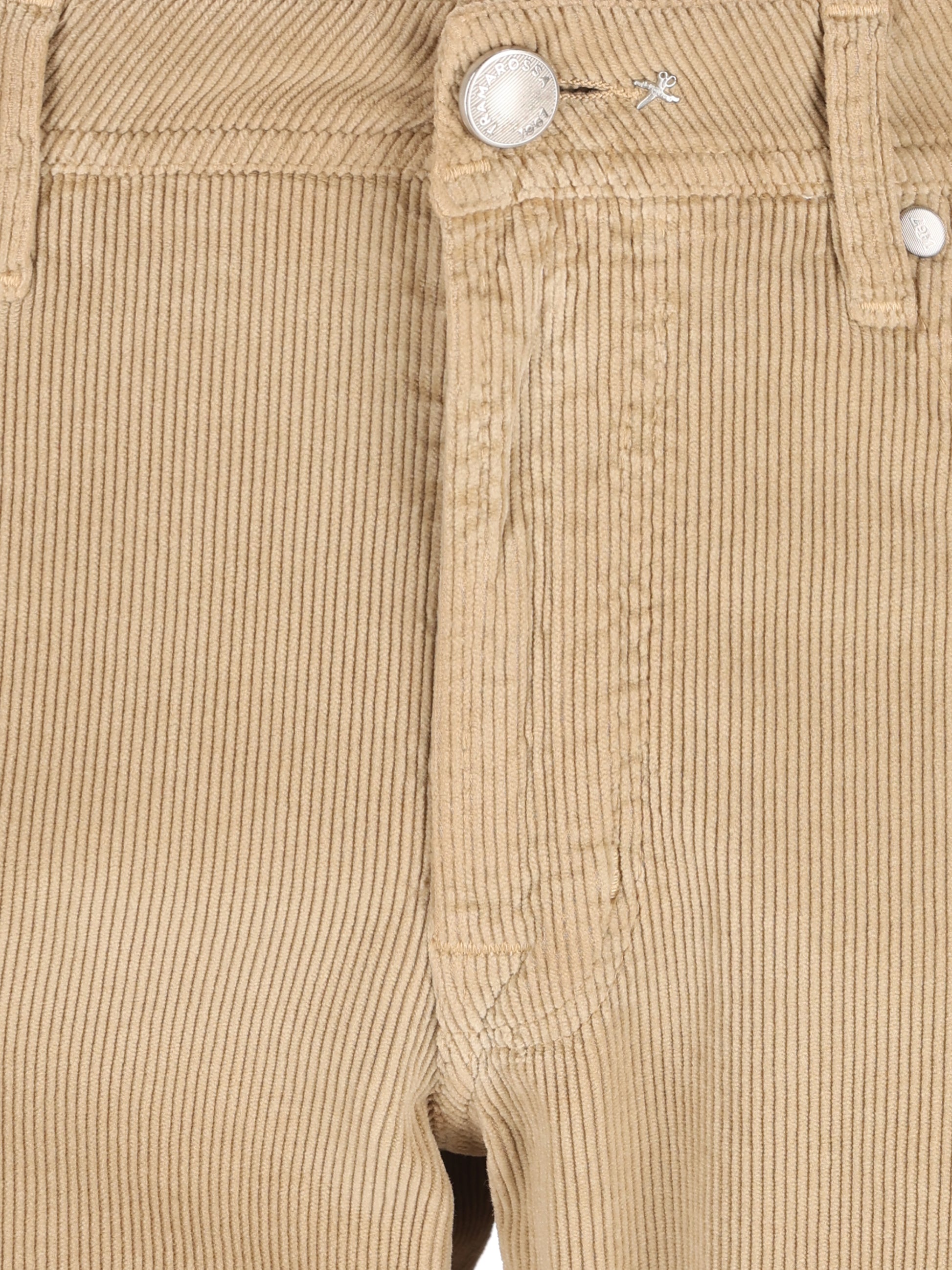 Pantaloni Michelangelo Tramarossa in velluto beige MICHELANGELO V0050270 TRAMAROSSA 
