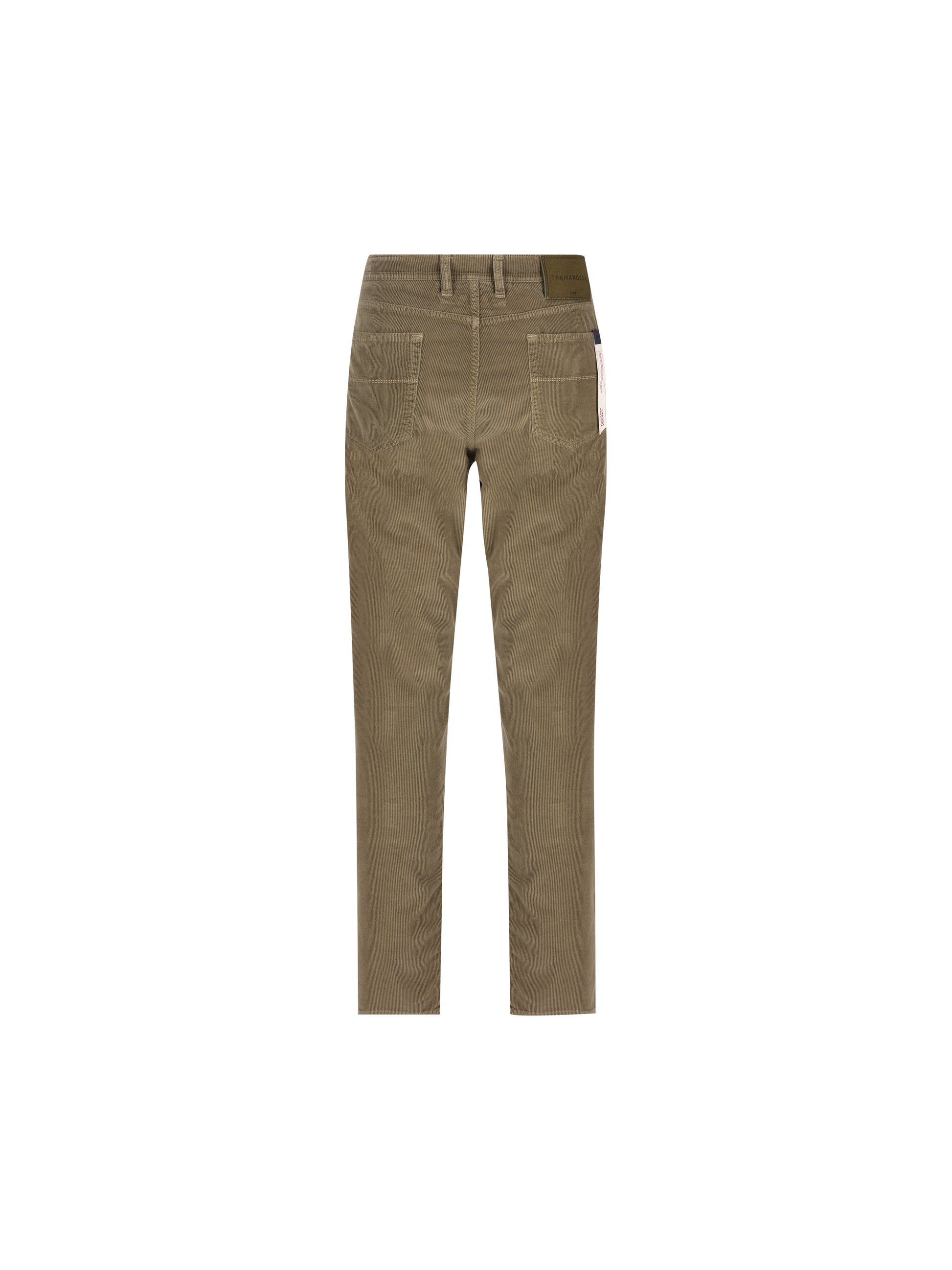 Pantaloni Michelangelo Tramarossa in velluto verde MICHELANGELO V0050299 TRAMAROSSA 