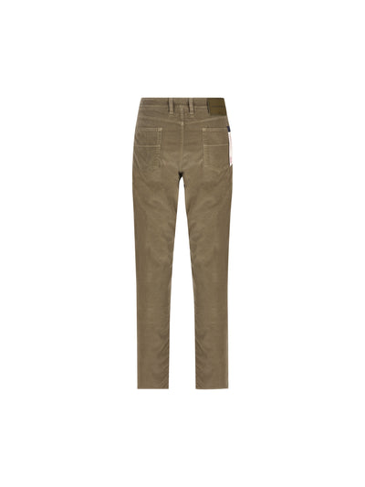 Pantaloni Michelangelo Tramarossa in velluto verde MICHELANGELO V0050299 TRAMAROSSA 