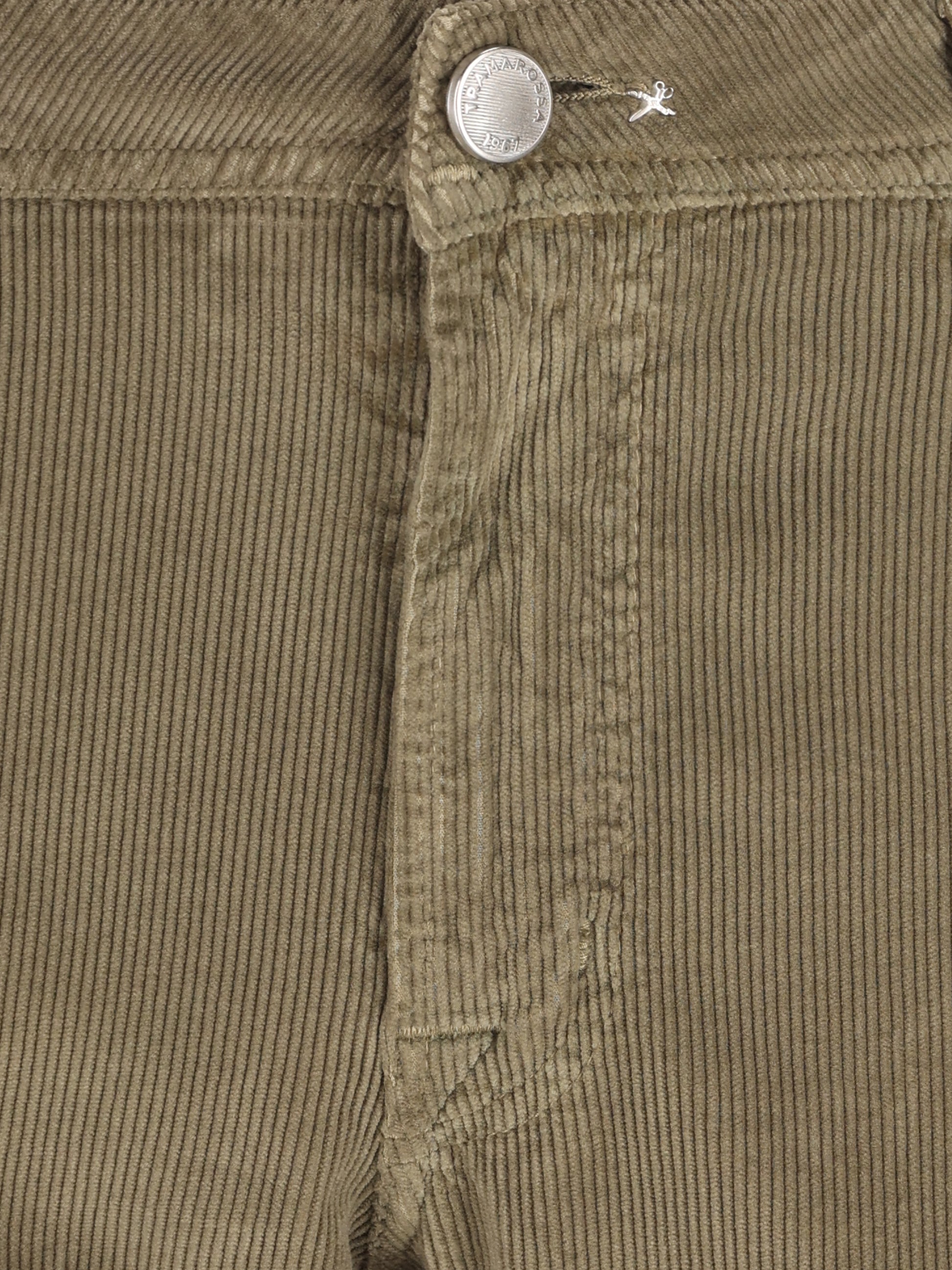 Pantaloni Michelangelo Tramarossa in velluto verde MICHELANGELO V0050299 TRAMAROSSA 