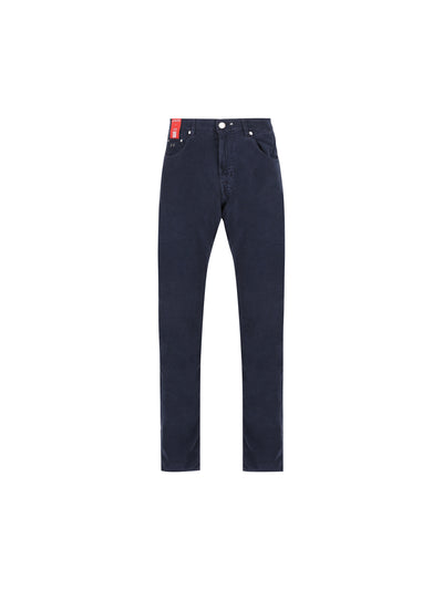 Pantaloni realizzati in velluto. MICHELANGELO V0050558 TRAMAROSSA 