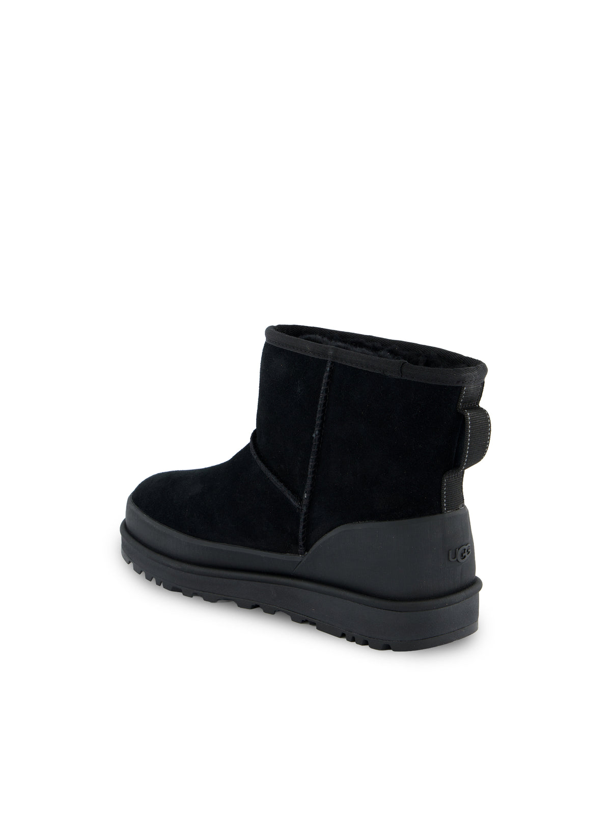 Stivali realizzati in camoscio. 1180196 BLK UGG 