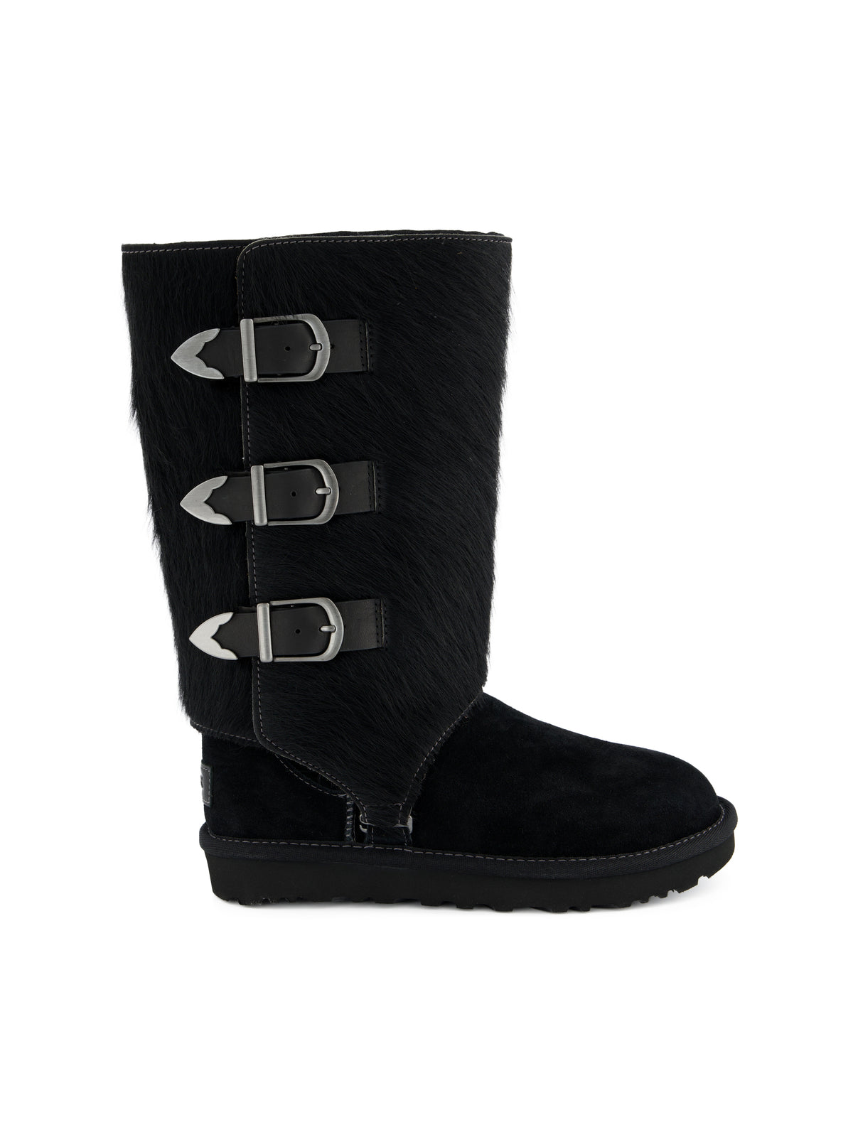 Stivale realizzato in cavalino 1183491 BLK UGG 
