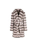 Cappotto in Eco Pelliccia Sfumato EF215/FCN 016 UNCOMMON 
