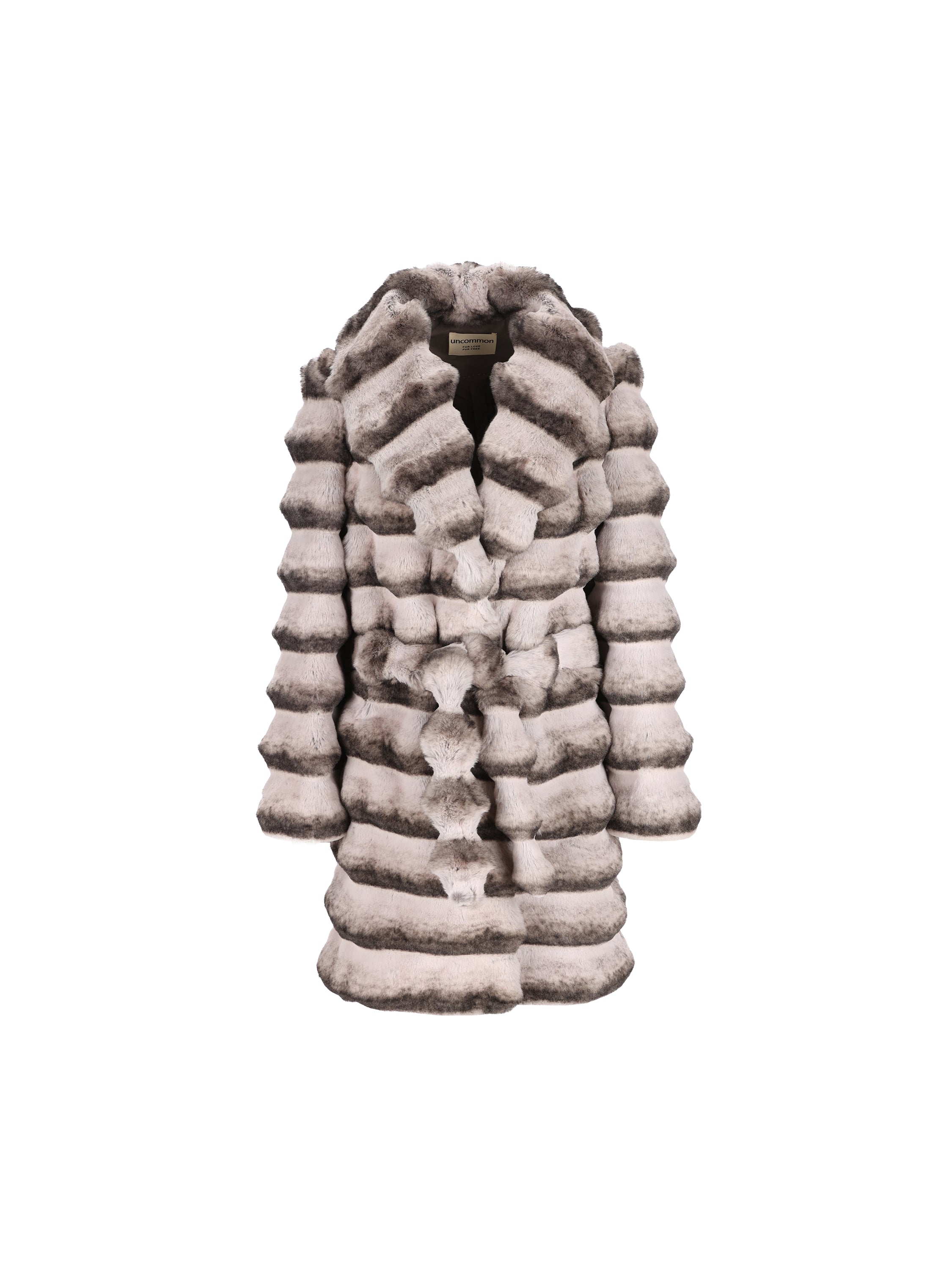 Cappotto in Eco Pelliccia Sfumato EF215/FCN 016 UNCOMMON 