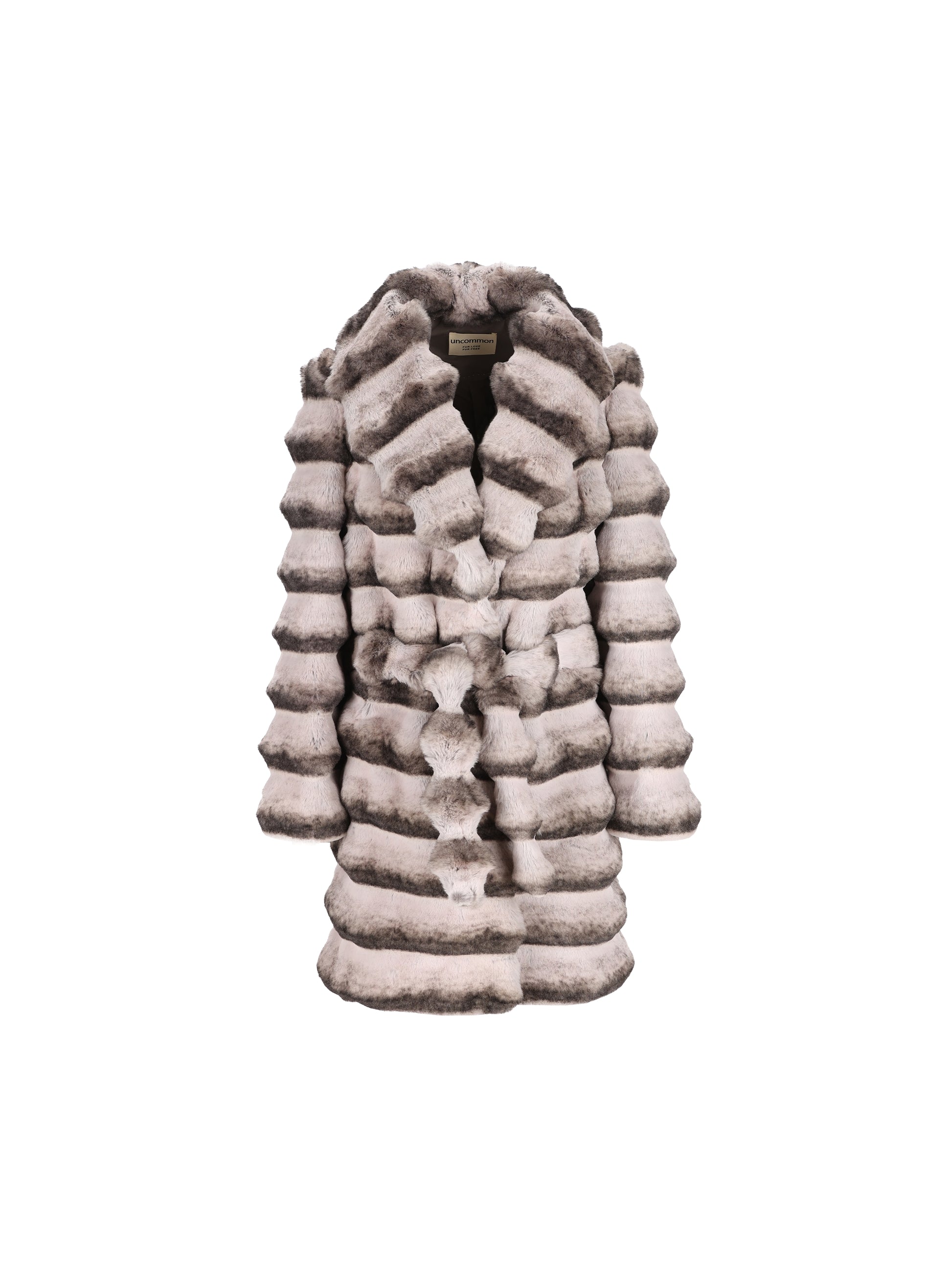 Cappotto in Eco Pelliccia Sfumato EF215/FCN 016 UNCOMMON 