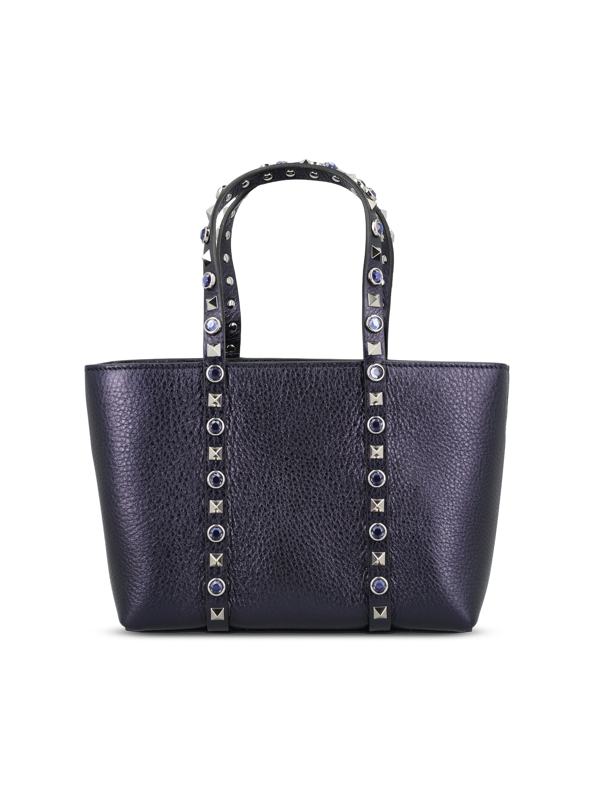 Borsa a mano realizzata in pelle martellata. 8W0B0R05PAX F8Y VALENTINO GARAVANI 