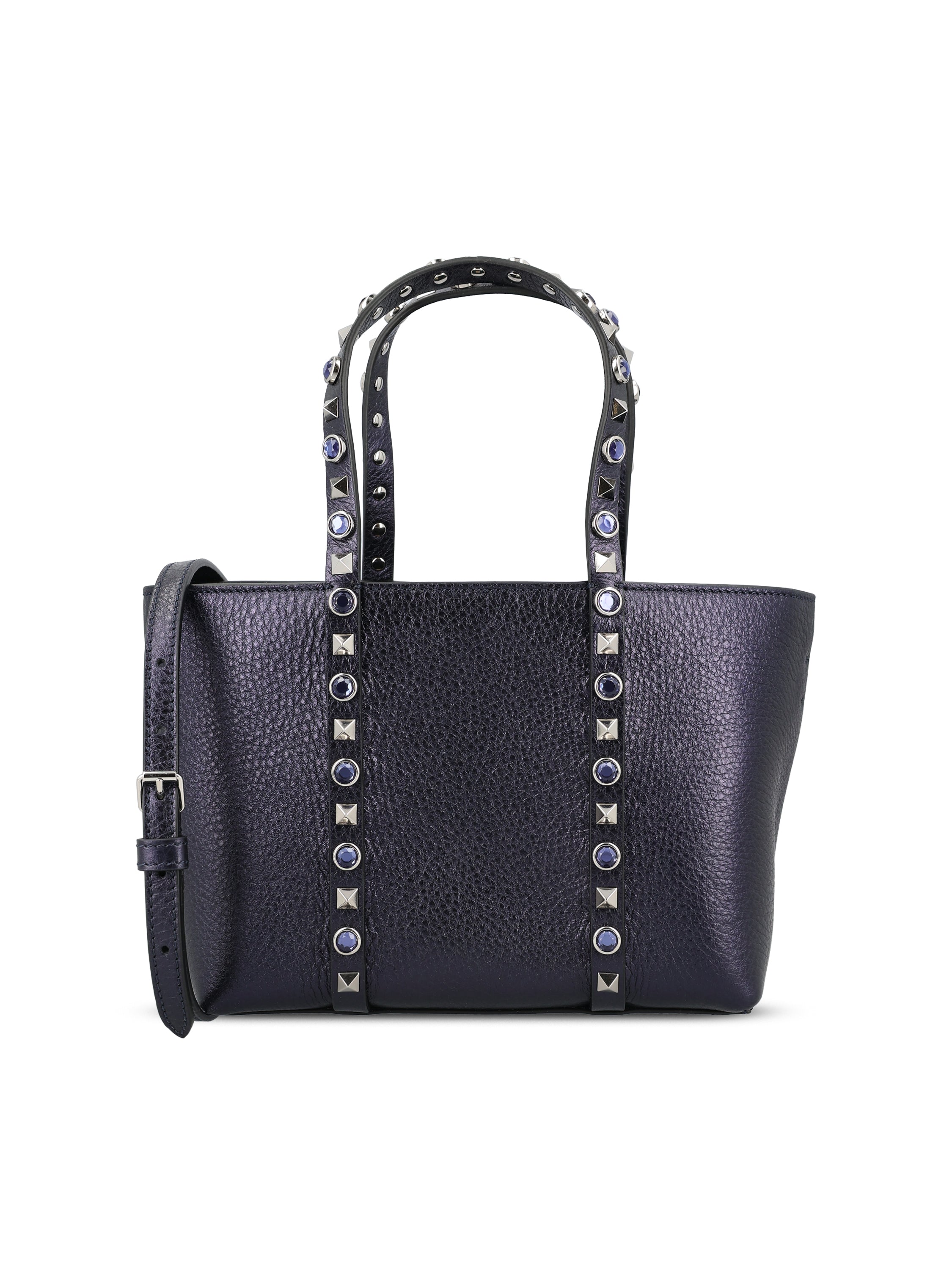 Borsa a mano realizzata in pelle martellata. 8W0B0R05PAX F8Y VALENTINO GARAVANI 