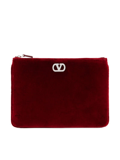 Pouch realizzata in velluto. 8W2P0AK4TTS DBL VALENTINO GARAVANI 