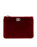 Pouch realizzata in velluto. 8W2P0AK4TTS DBL VALENTINO GARAVANI 