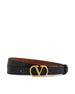 Cintura reversibile VLogo Signature Valentino Garavani in Vitello lucido 8W2T0SU8IYR DRN VALENTINO GARAVANI 