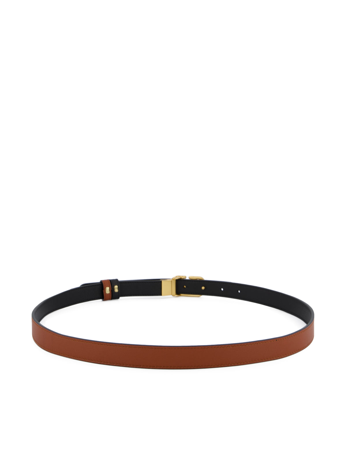 Cintura reversibile VLogo Signature Valentino Garavani in Vitello lucido 8W2T0SU8IYR DRN VALENTINO GARAVANI 