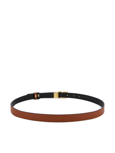 Cintura reversibile VLogo Signature Valentino Garavani in Vitello lucido 8W2T0SU8IYR DRN VALENTINO GARAVANI 