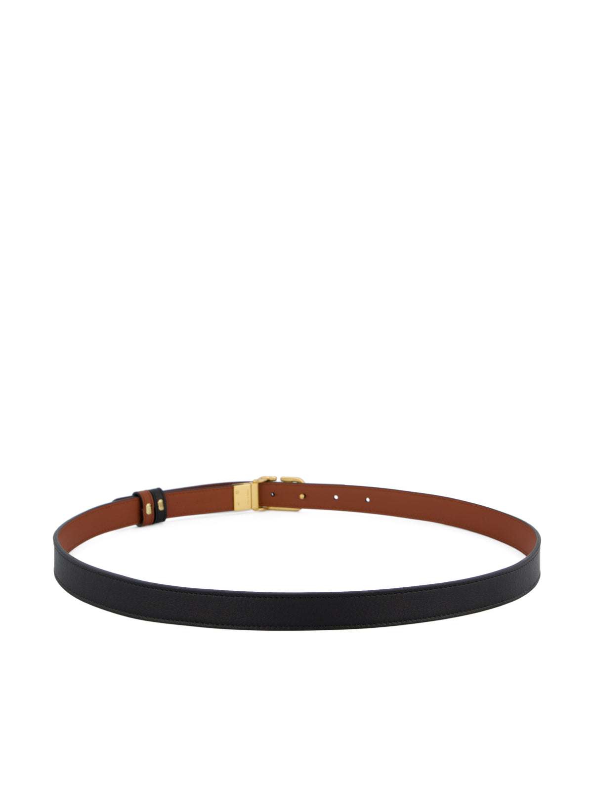 Cintura reversibile VLogo Signature Valentino Garavani in Vitello lucido 8W2T0SU8IYR DRN VALENTINO GARAVANI 