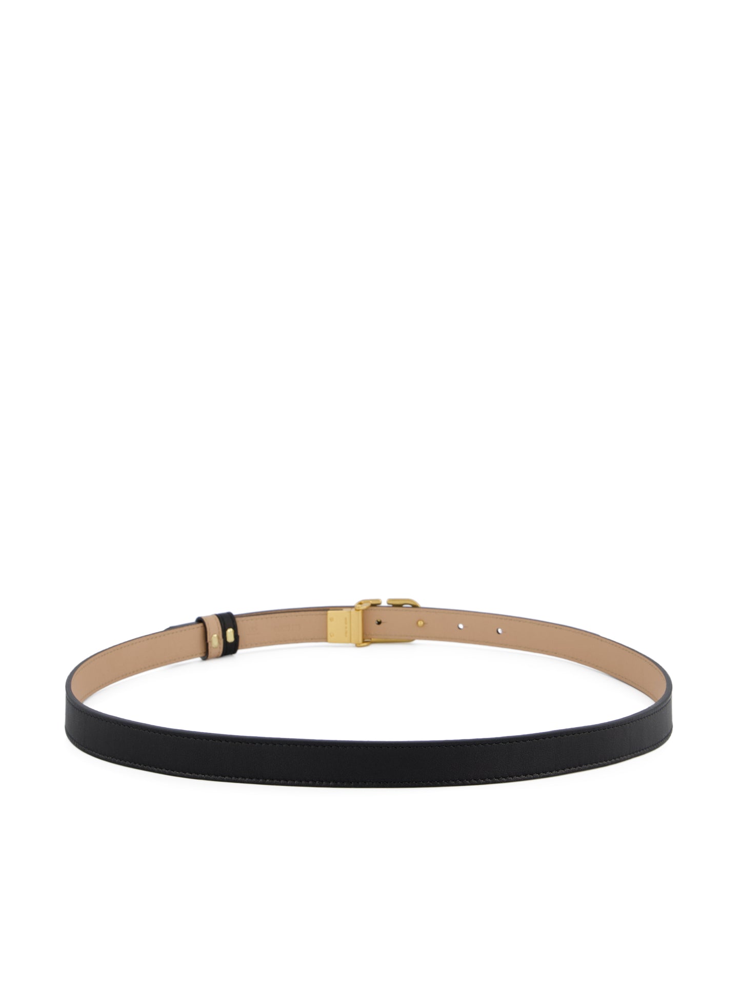 Cintura reversibile VLogo Signature Valentino Garavani in Vitello lucido 8W2T0SU8IYR DVW VALENTINO GARAVANI 
