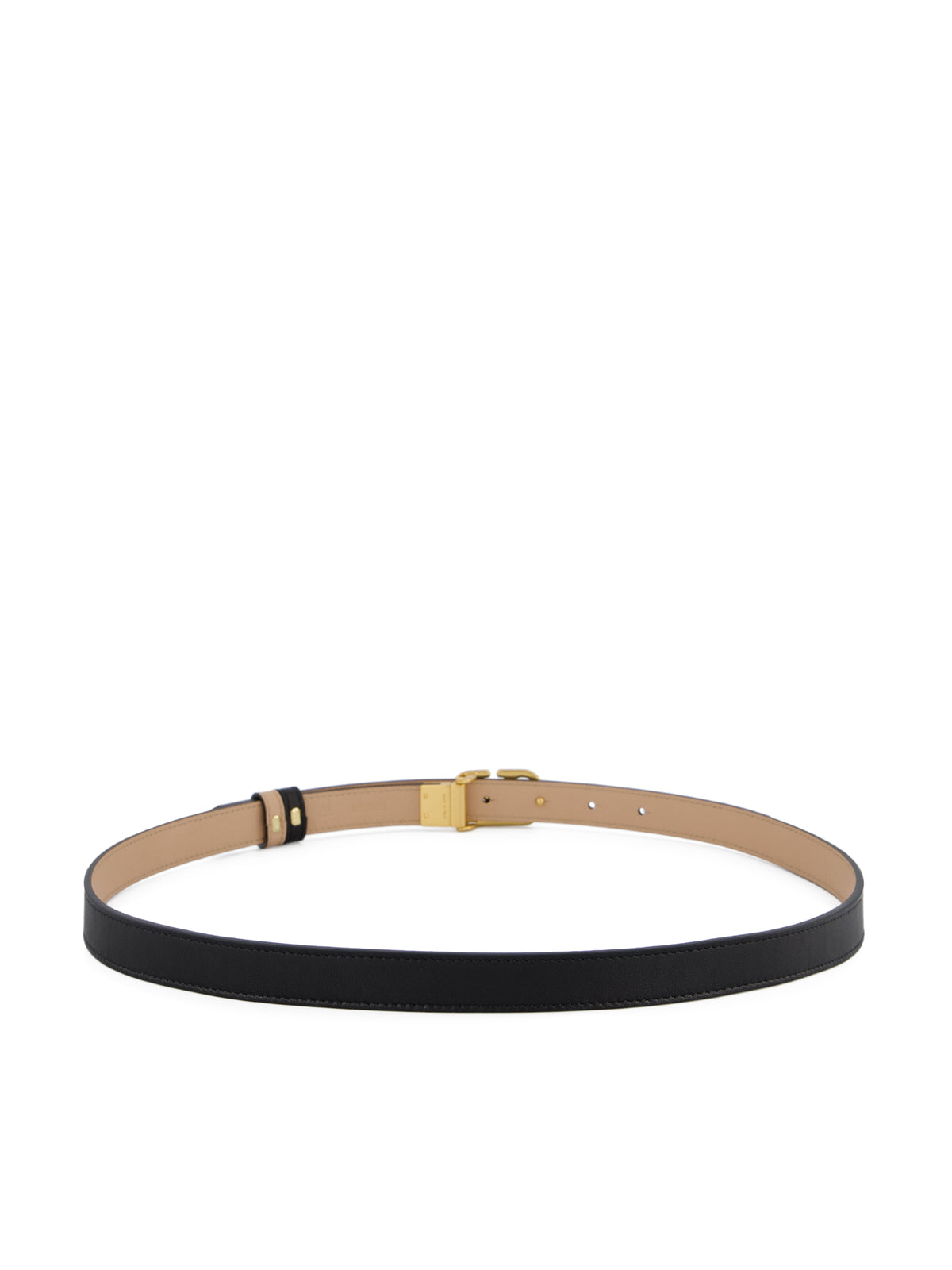 Cintura reversibile VLogo Signature Valentino Garavani in Vitello lucido 8W2T0SU8IYR DVW VALENTINO GARAVANI 