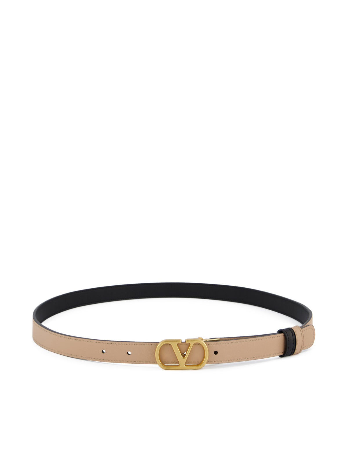 Cintura reversibile VLogo Signature Valentino Garavani in Vitello lucido 8W2T0SU8IYR DVW VALENTINO GARAVANI 
