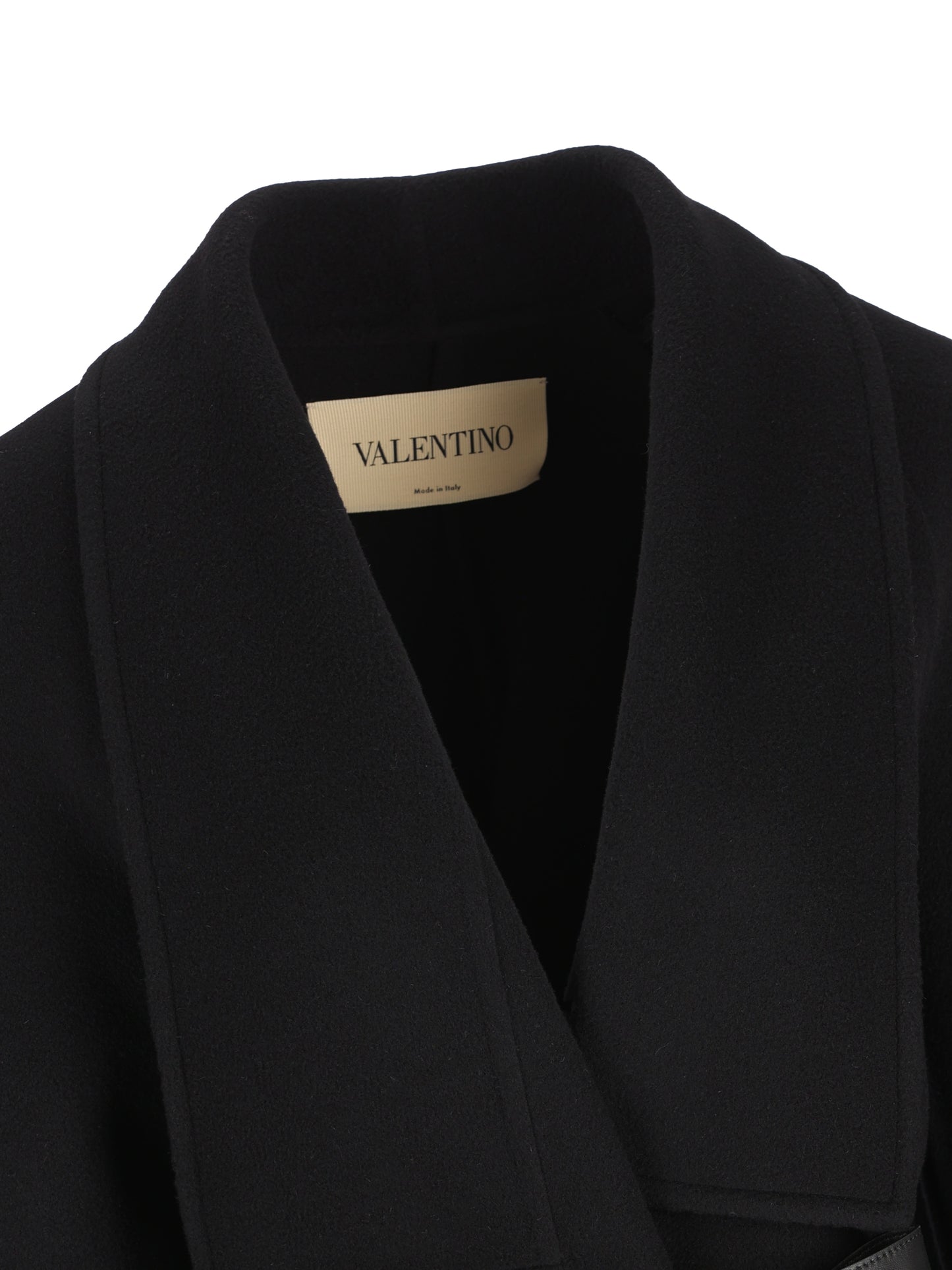 Cappotto in soft drap 9B0CA8K7AG6 0NO VALENTINO GARAVANI 