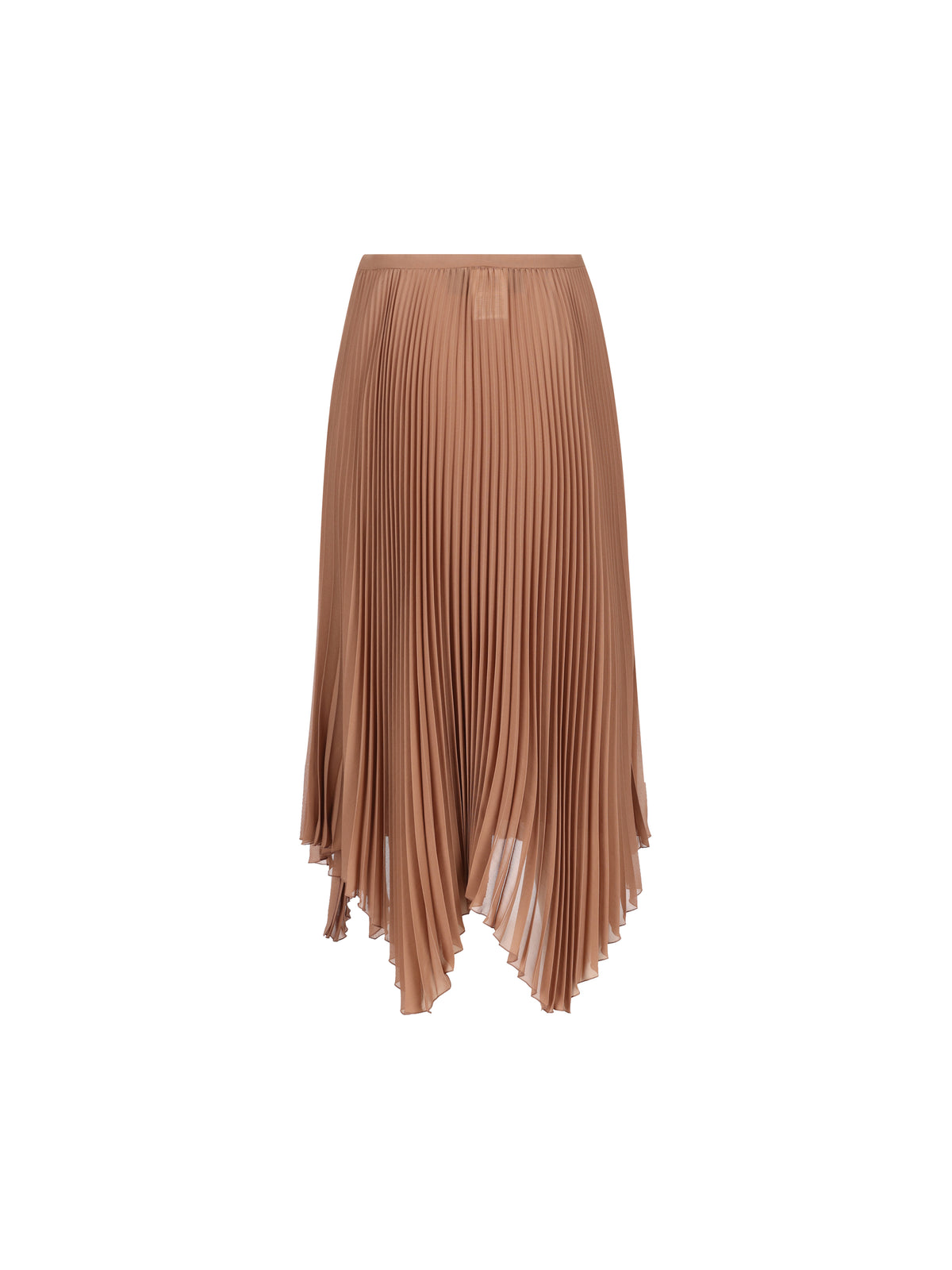 Gonna midi in light georgette plissé 9B0RAFR6AJT 0A3 VALENTINO GARAVANI 