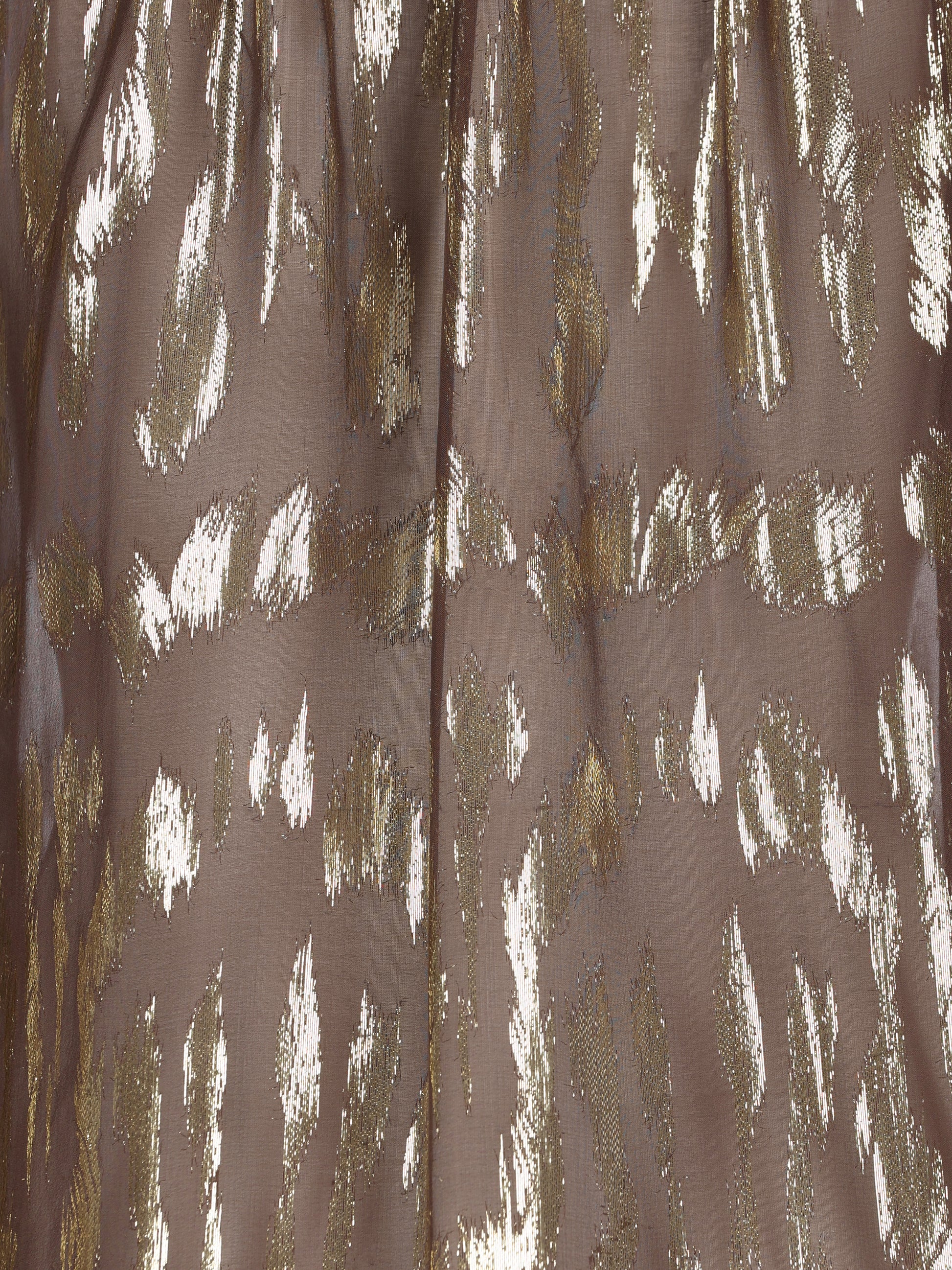 Camicia realizzata in seta e fibra metallzzata. 9B3AB8Q0AEA WV9 VALENTINO GARAVANI 