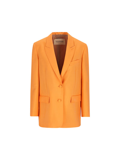 Blazer realizzato in mohair e lana. 9B3CE5I5A6D 056 VALENTINO GARAVANI 
