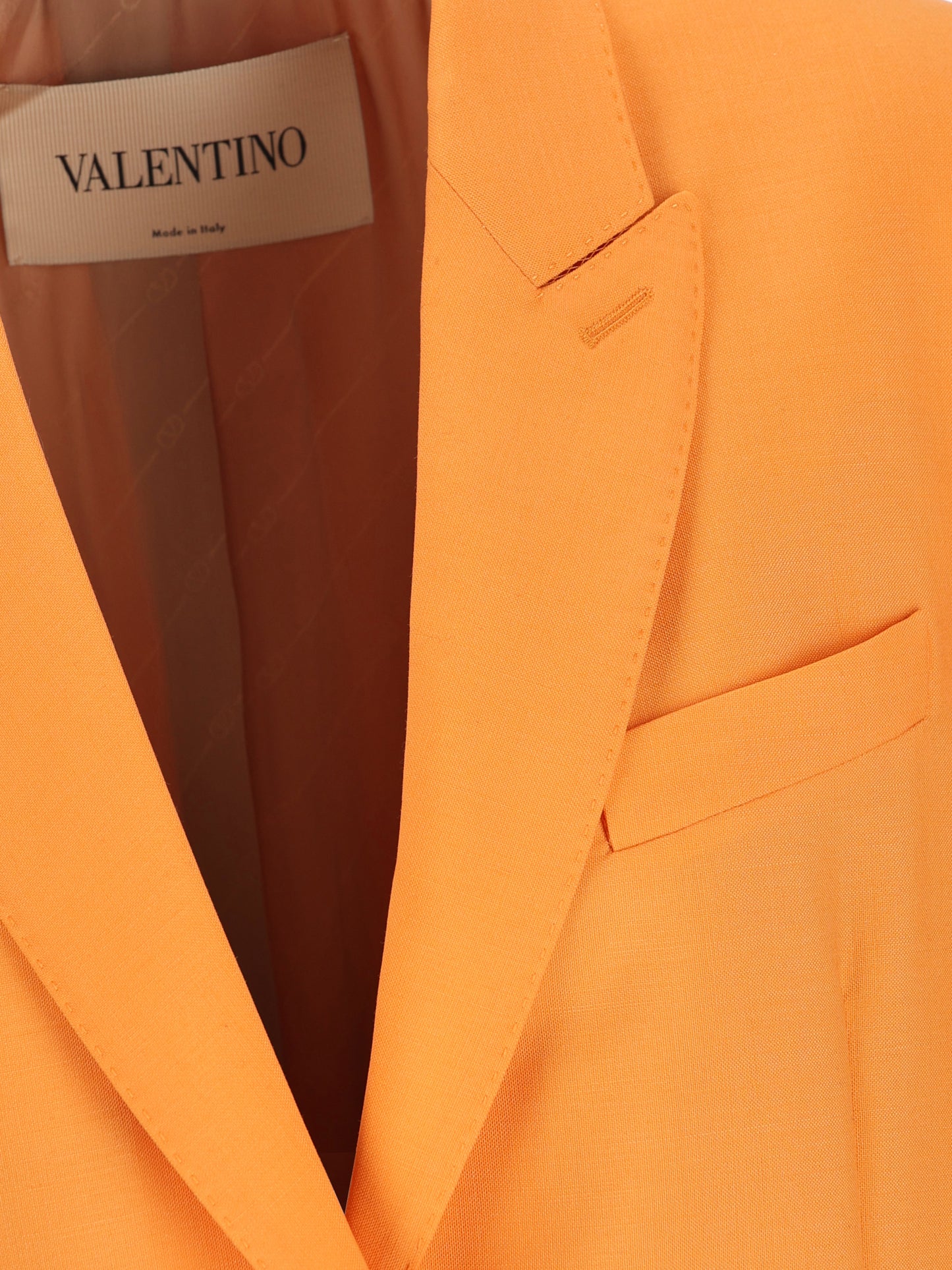 Blazer realizzato in mohair e lana. 9B3CE5I5A6D 056 VALENTINO GARAVANI 