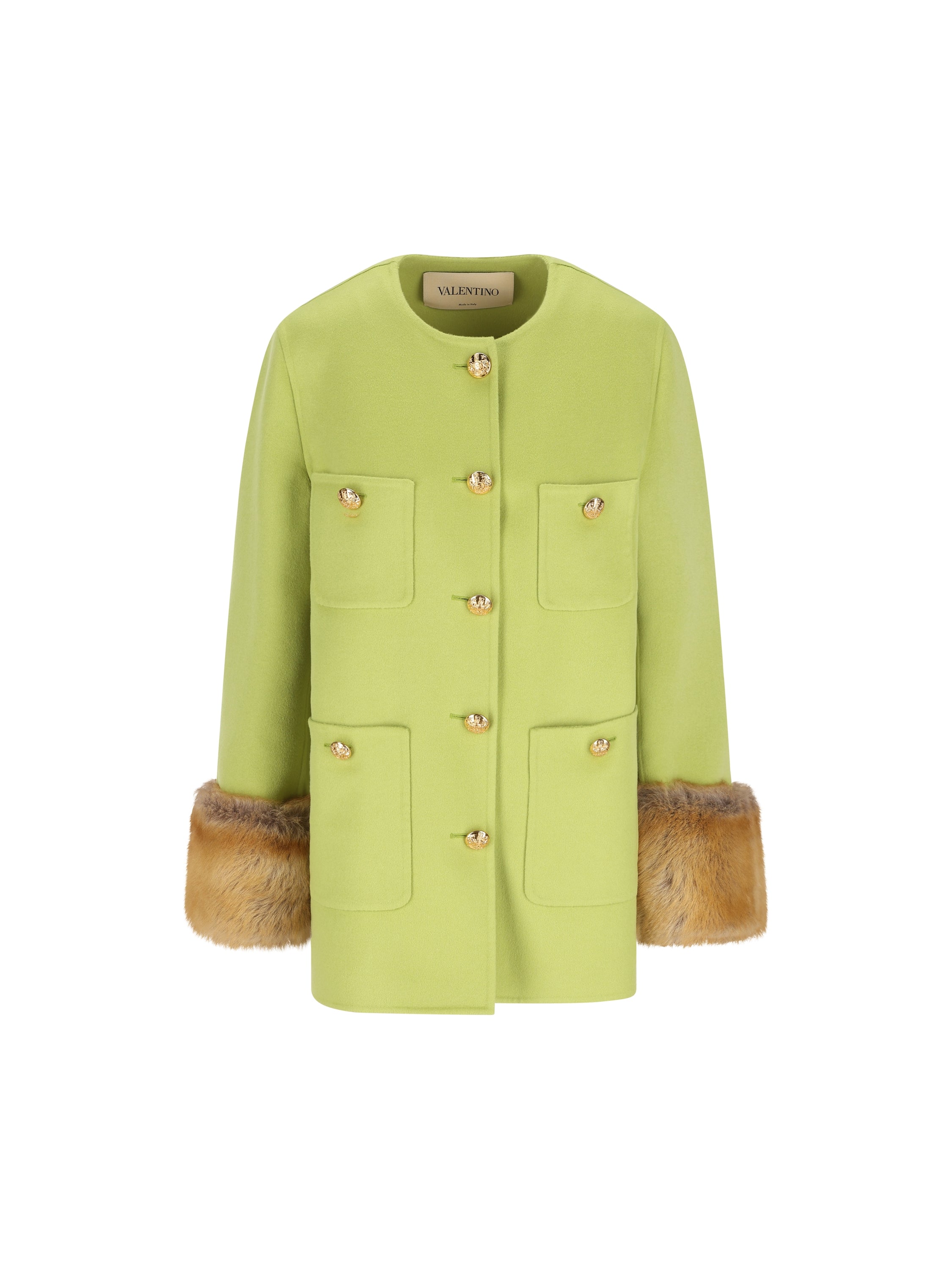Cappotto realizzato in lana e cashmere 9B3CJH386JA AVR VALENTINO GARAVANI 
