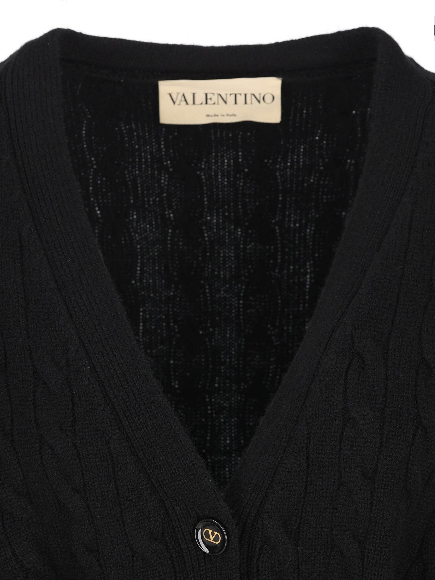 Cardigan realizzato in cashmere. 9B3KA16DAB9 0NO VALENTINO GARAVANI 