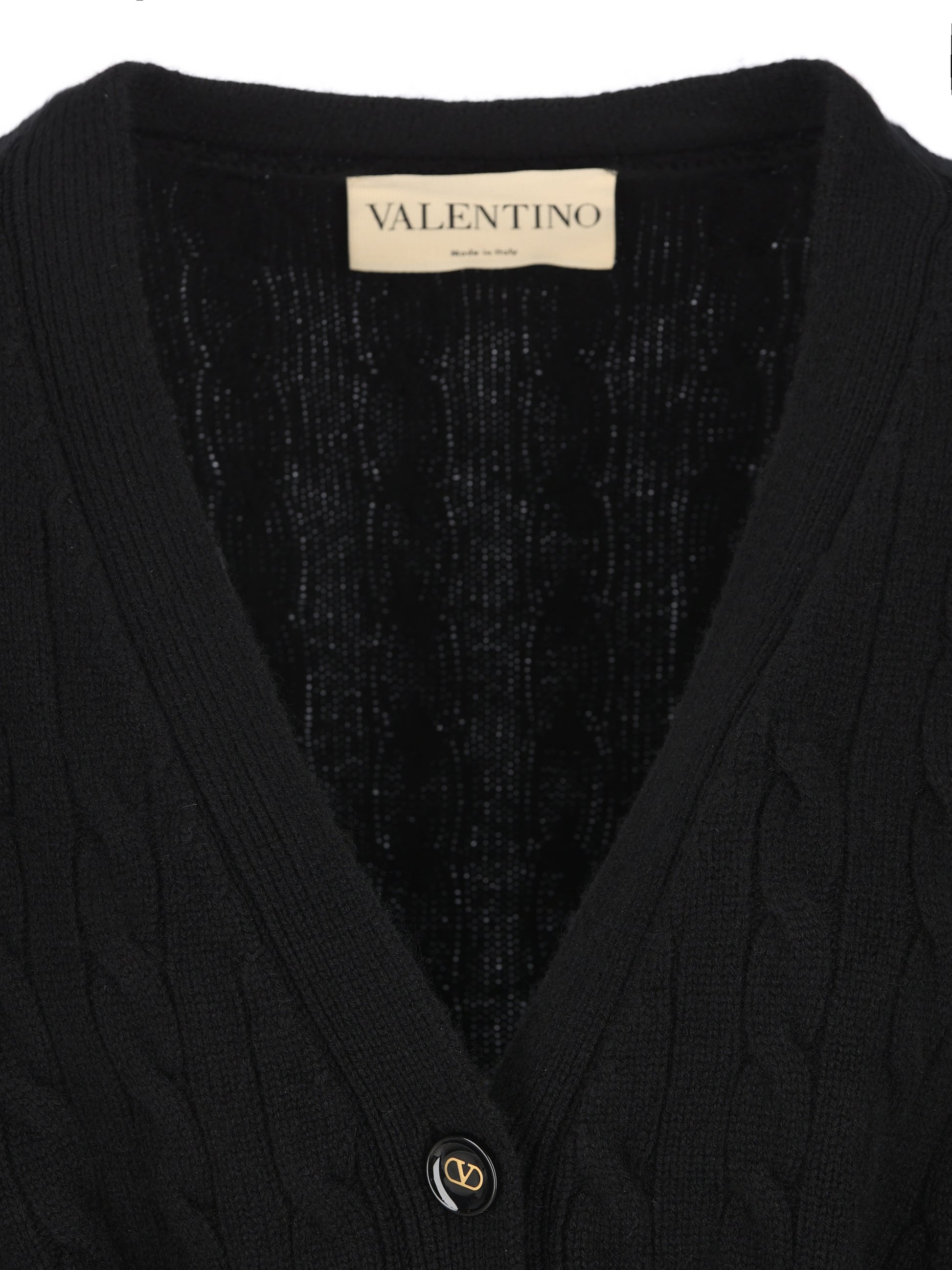 Cardigan realizzato in cashmere. 9B3KA16DAB9 0NO VALENTINO GARAVANI 