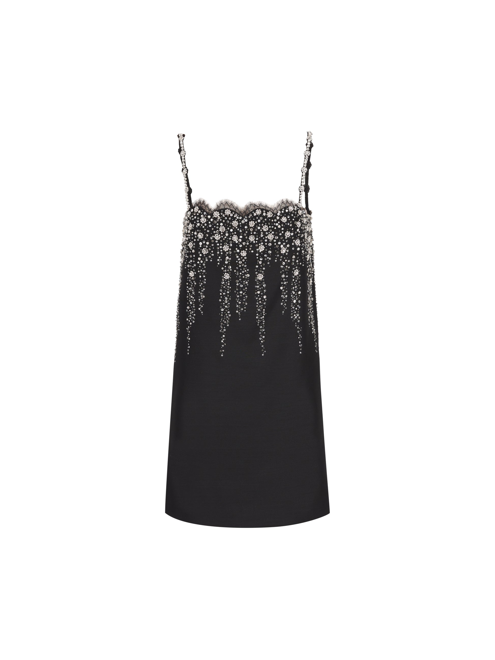 Valentino Garavani Abito Corto in Crepe Couture Ricamato 9B3VAH881CF NUD VALENTINO GARAVANI 
