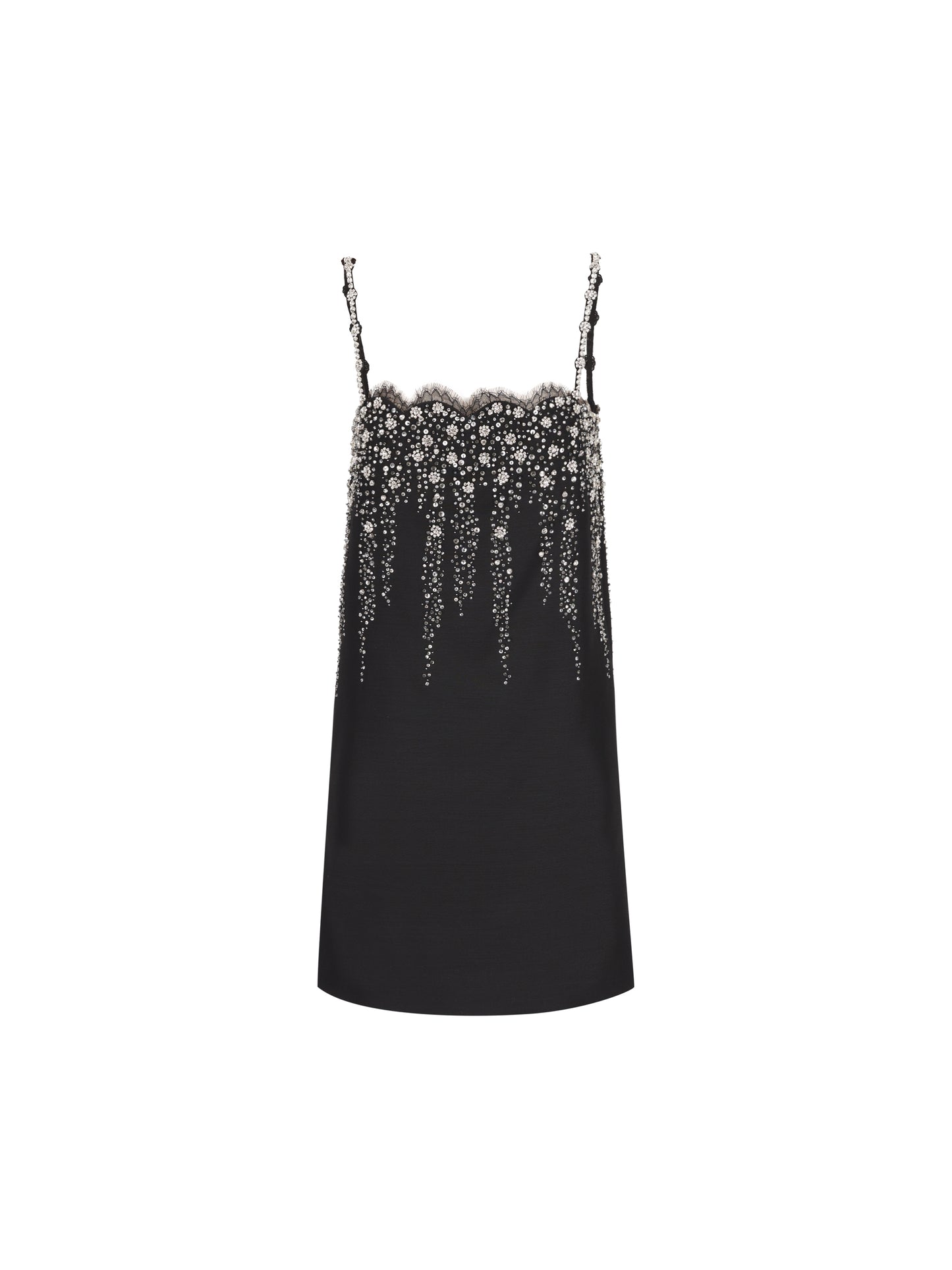 Valentino Garavani Abito Corto in Crepe Couture Ricamato 9B3VAH881CF NUD VALENTINO GARAVANI 