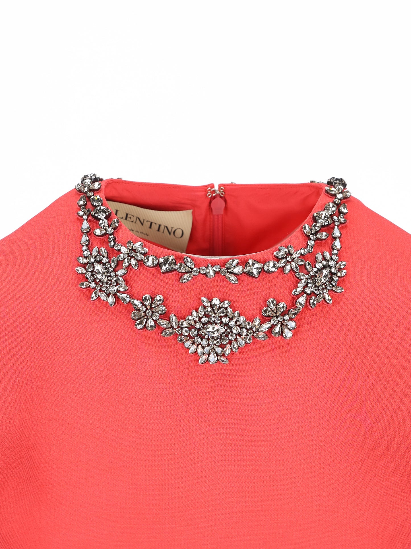 Abito corto in crepe couture. 9B3VAKK51CF 4KS VALENTINO GARAVANI 