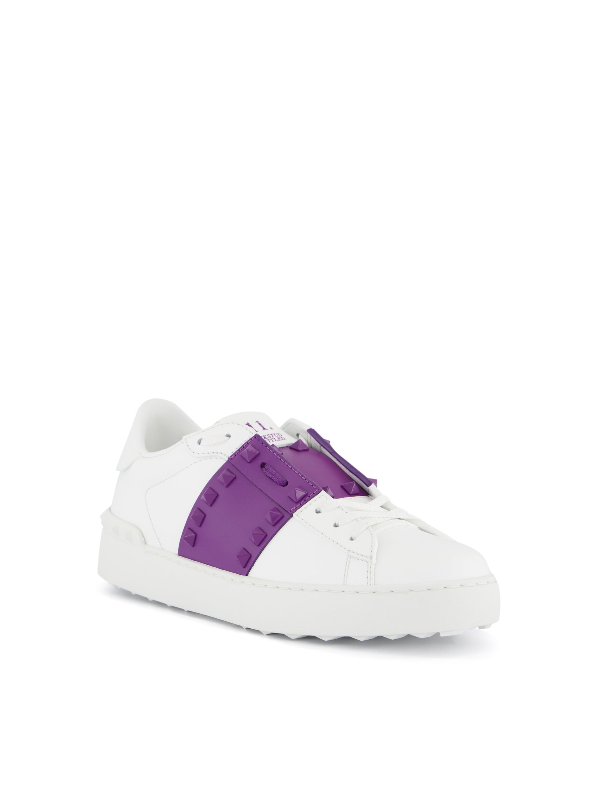 Sneaker Rockstud Untitled In Vitello Con Borchie In Tono 9W0S0A01LTU YT4 VALENTINO GARAVANI 