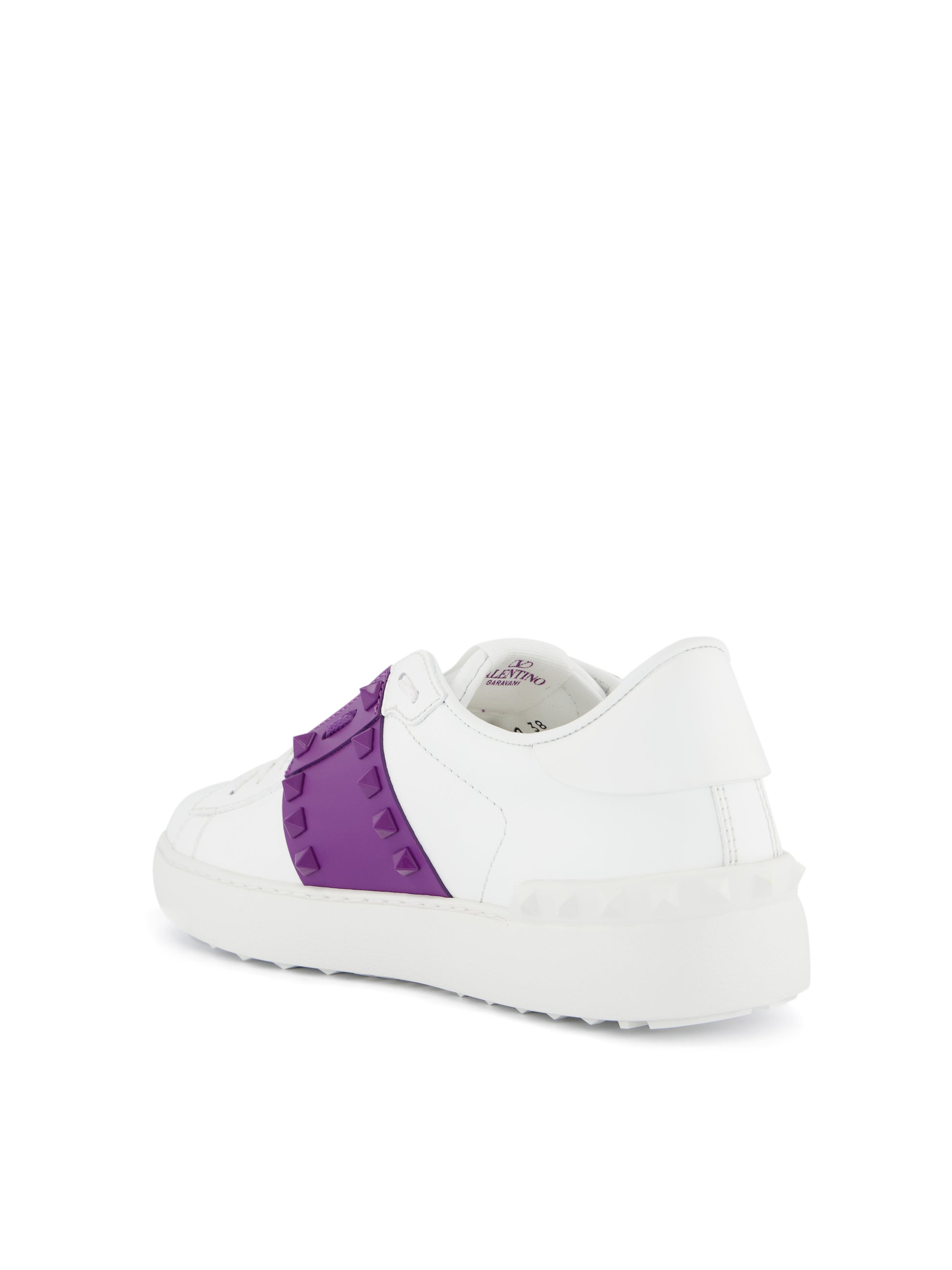 Sneaker Rockstud Untitled In Vitello Con Borchie In Tono 9W0S0A01LTU YT4 VALENTINO GARAVANI 