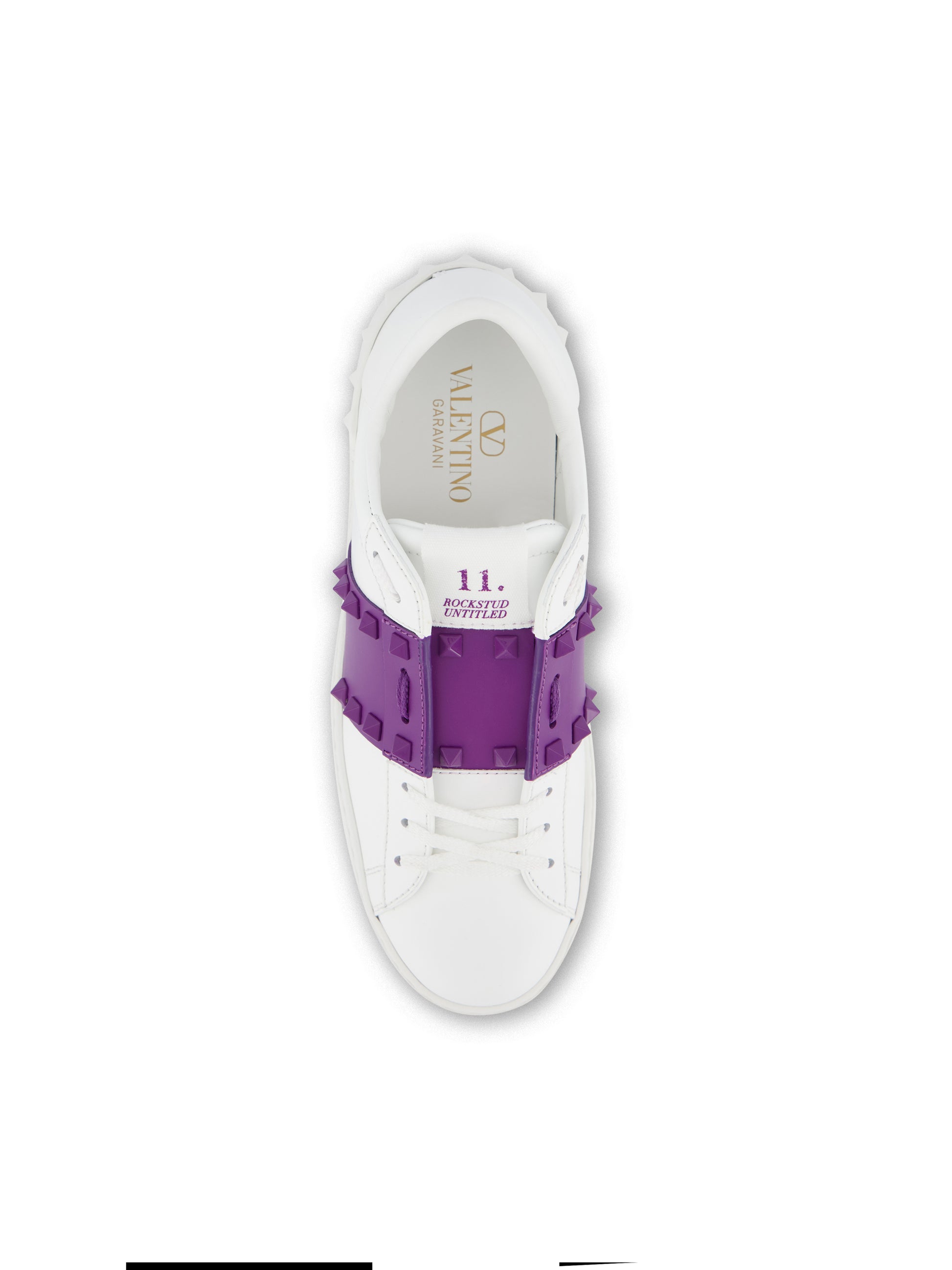 Sneaker Rockstud Untitled In Vitello Con Borchie In Tono 9W0S0A01LTU YT4 VALENTINO GARAVANI 
