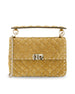 Borsa Media Valentino Garavani Rockstud Spike In Suede 9W2B0122KQQ RDX VALENTINO GARAVANI 