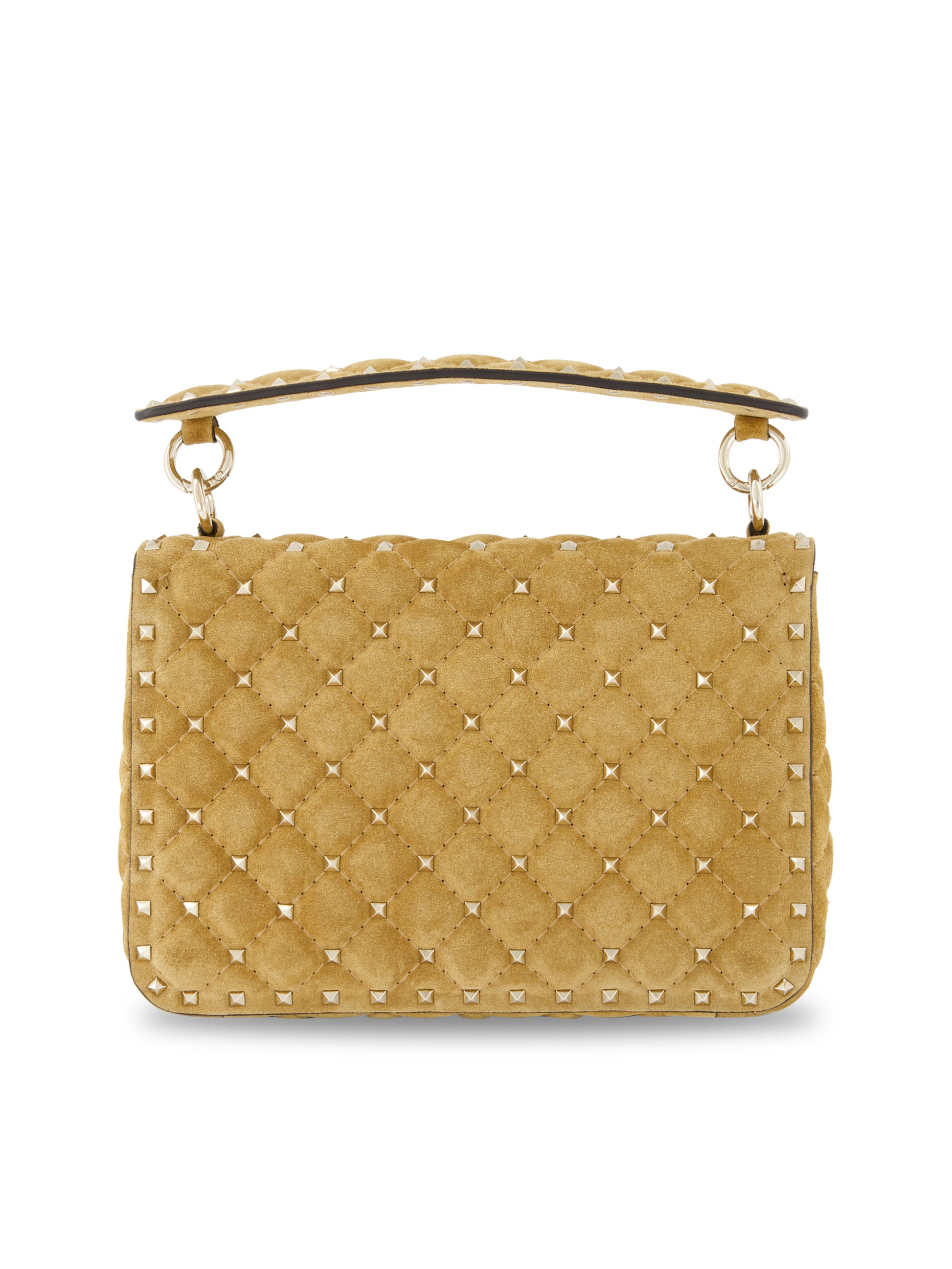 Borsa Media Valentino Garavani Rockstud Spike In Suede 9W2B0122KQQ RDX VALENTINO GARAVANI 
