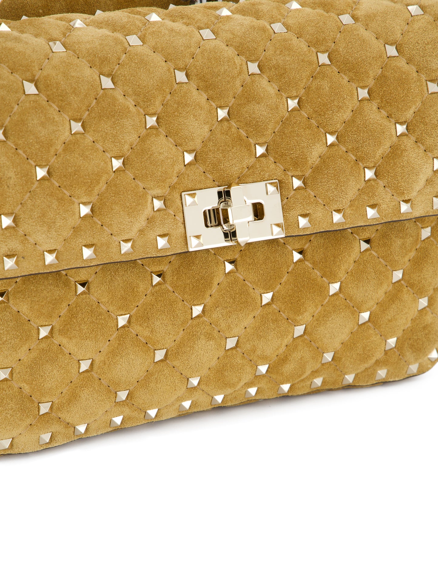 Borsa Media Valentino Garavani Rockstud Spike In Suede 9W2B0122KQQ RDX VALENTINO GARAVANI 